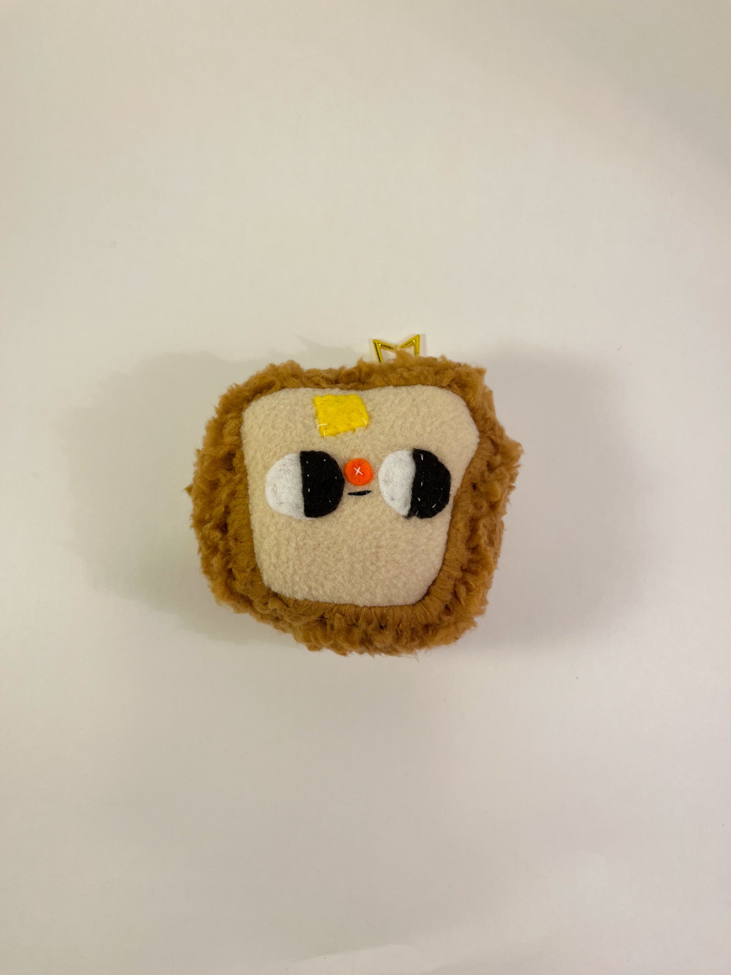 BUTTERED TOAST #4 - Clunky Plush Keychain