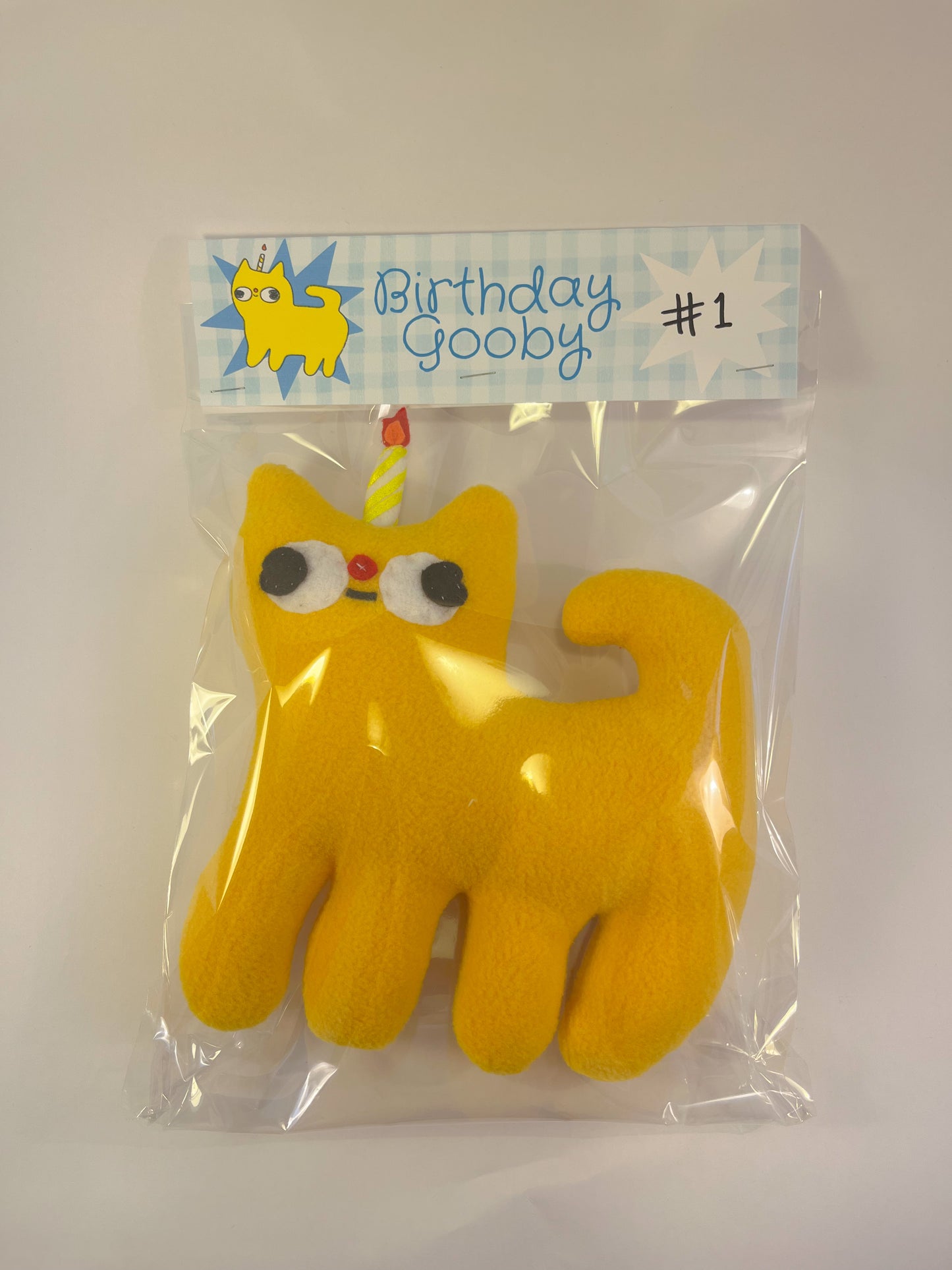 #1 Birthday Gooby - Clunky Plush Collectible