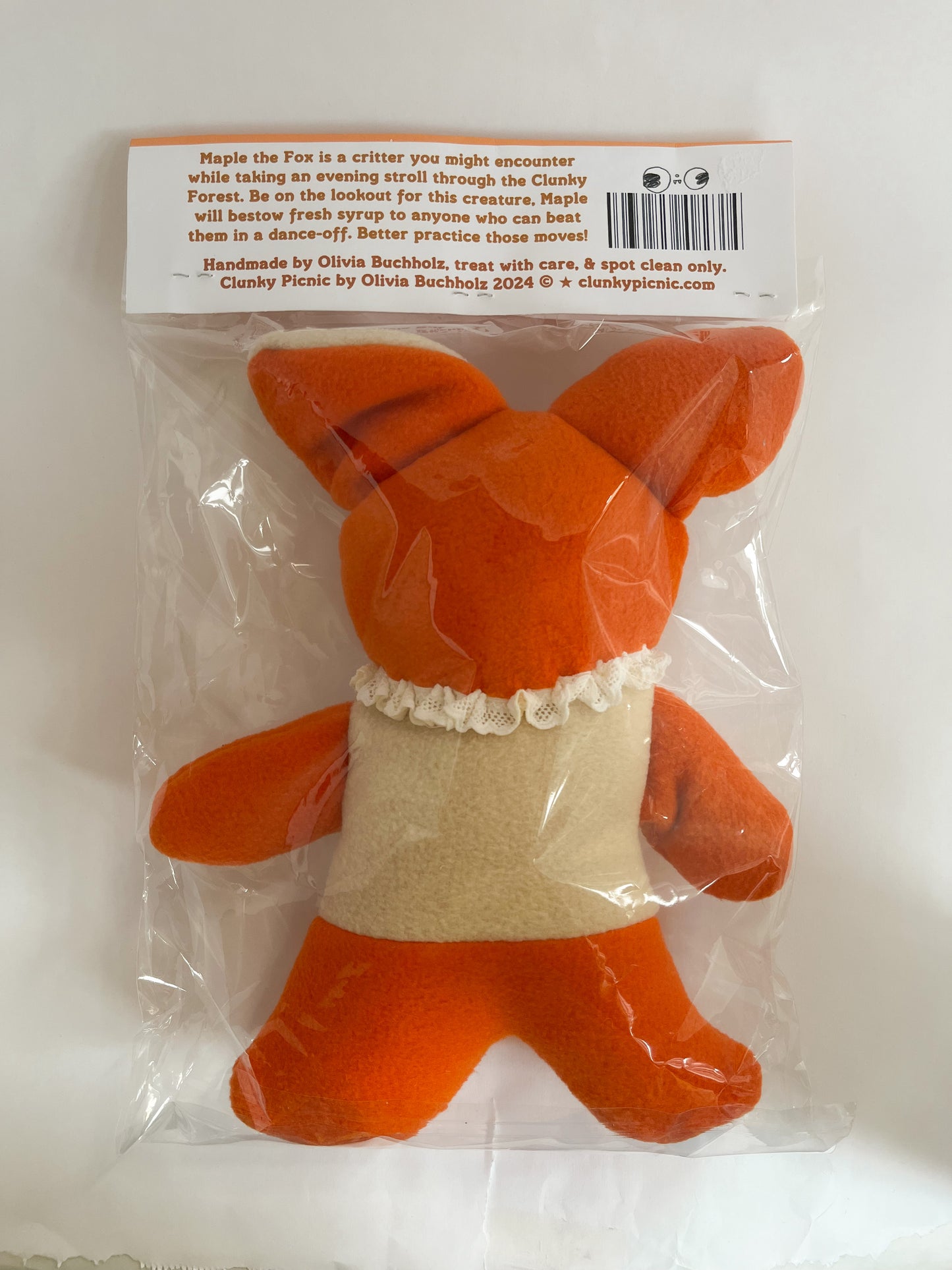 #1 Maple the Fox - Clunky Plush Collectible