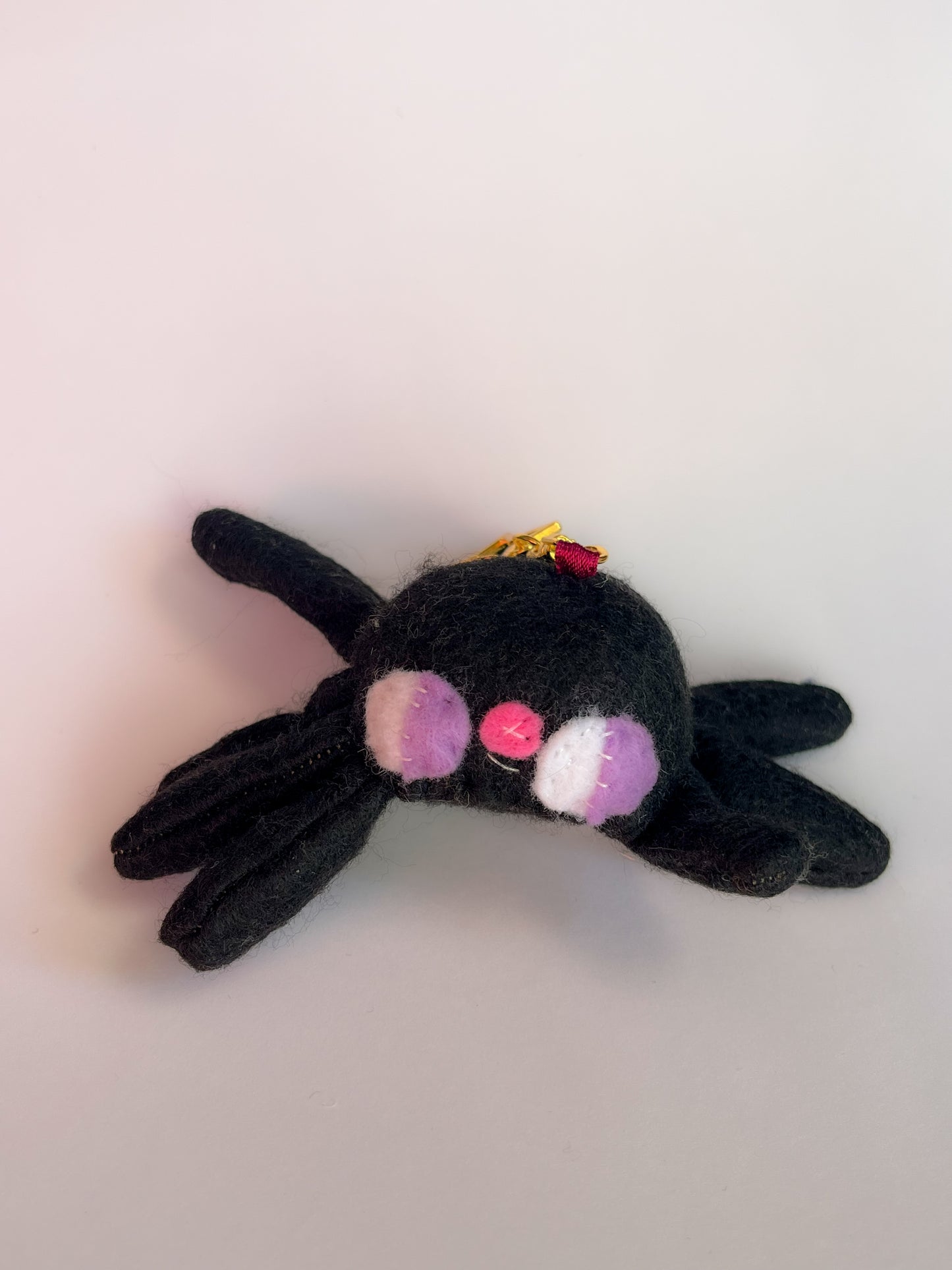 Spider Adorable #6 - Clunky Plush Keychain