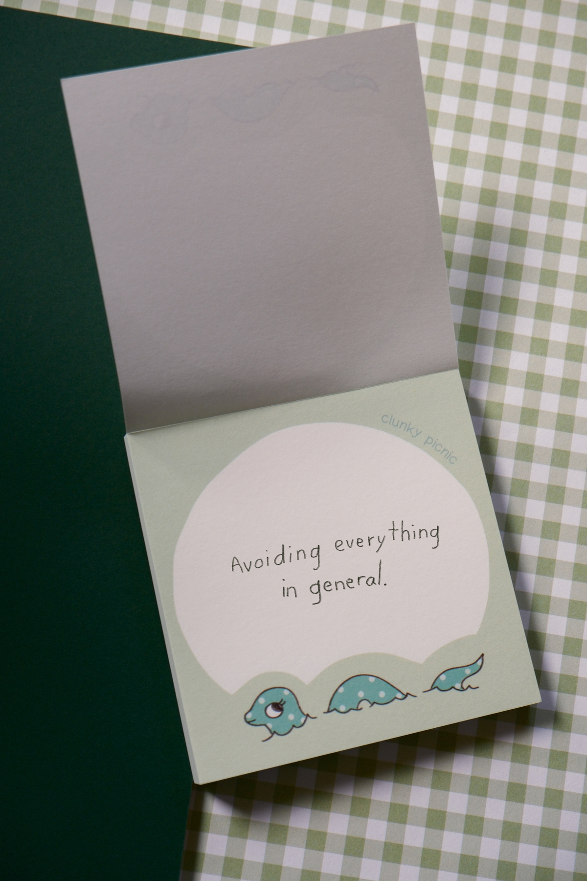 Sea Monster Cryptid Notepad