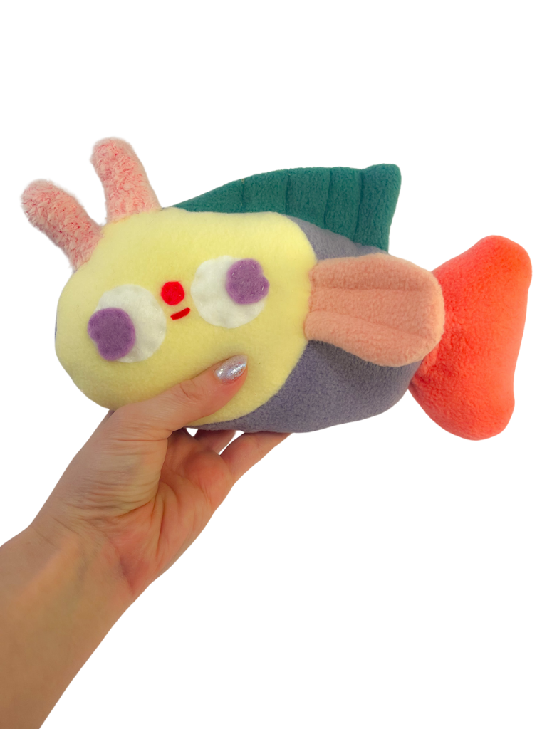 Rainbow Trout #5 - Clunky Plush Collectible – olivia buchholz