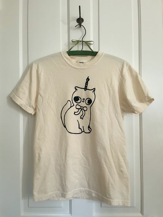 SMALL Gooby Candle - Screen Printed T-Shirt