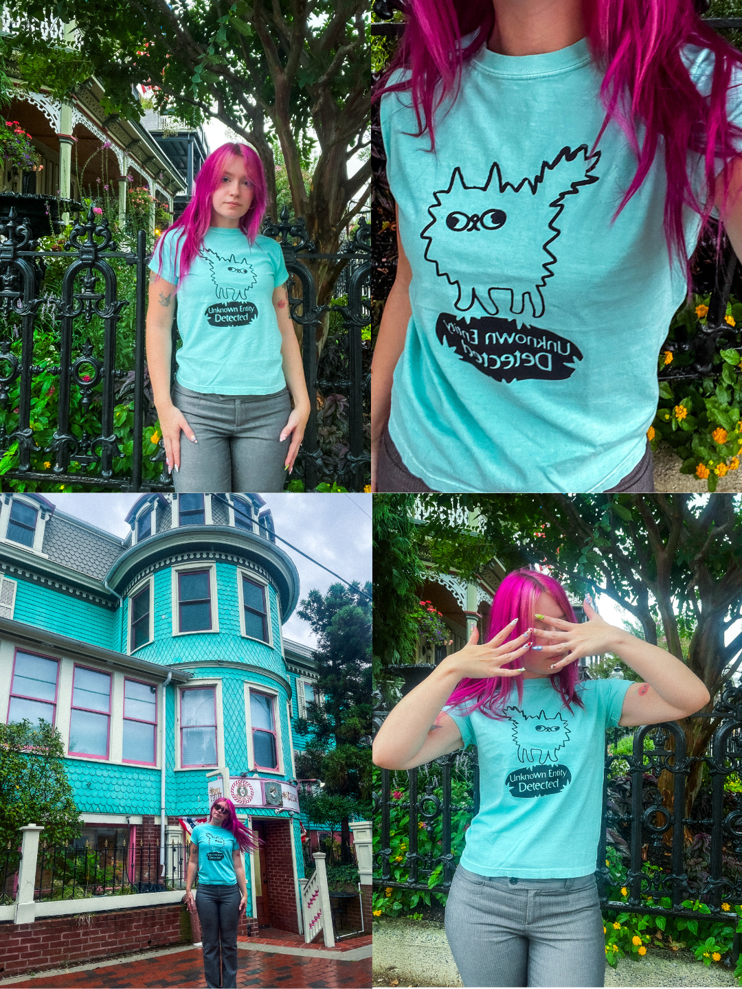 UNKNOWN ENTITY DETECTED - Made to Order Screen Printed T-Shirt