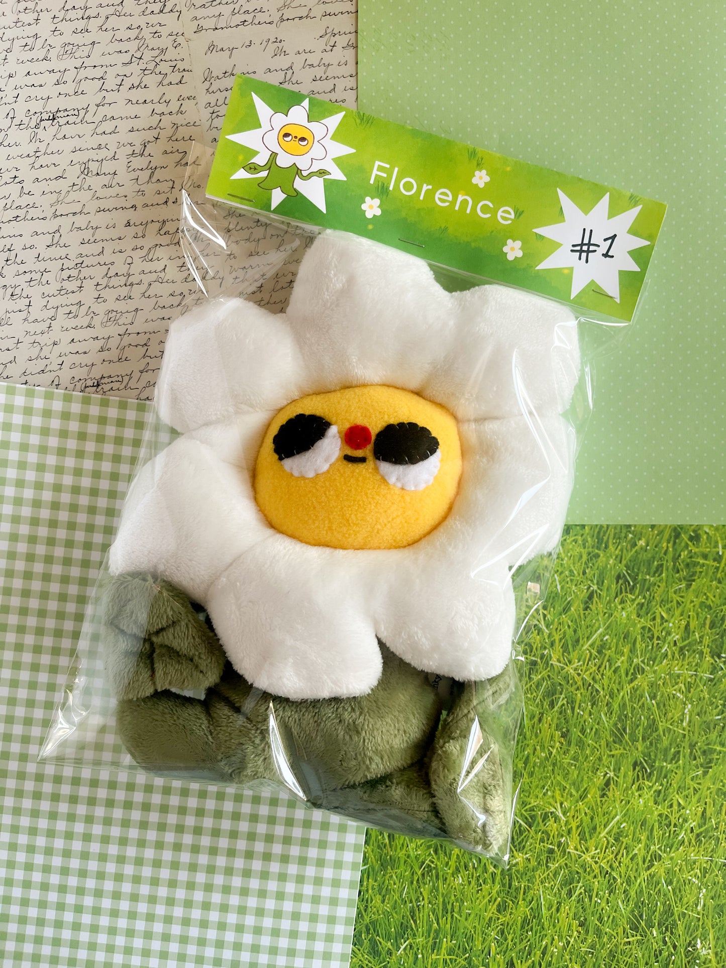 Florence the Daisy - Clunky Plush Collectible