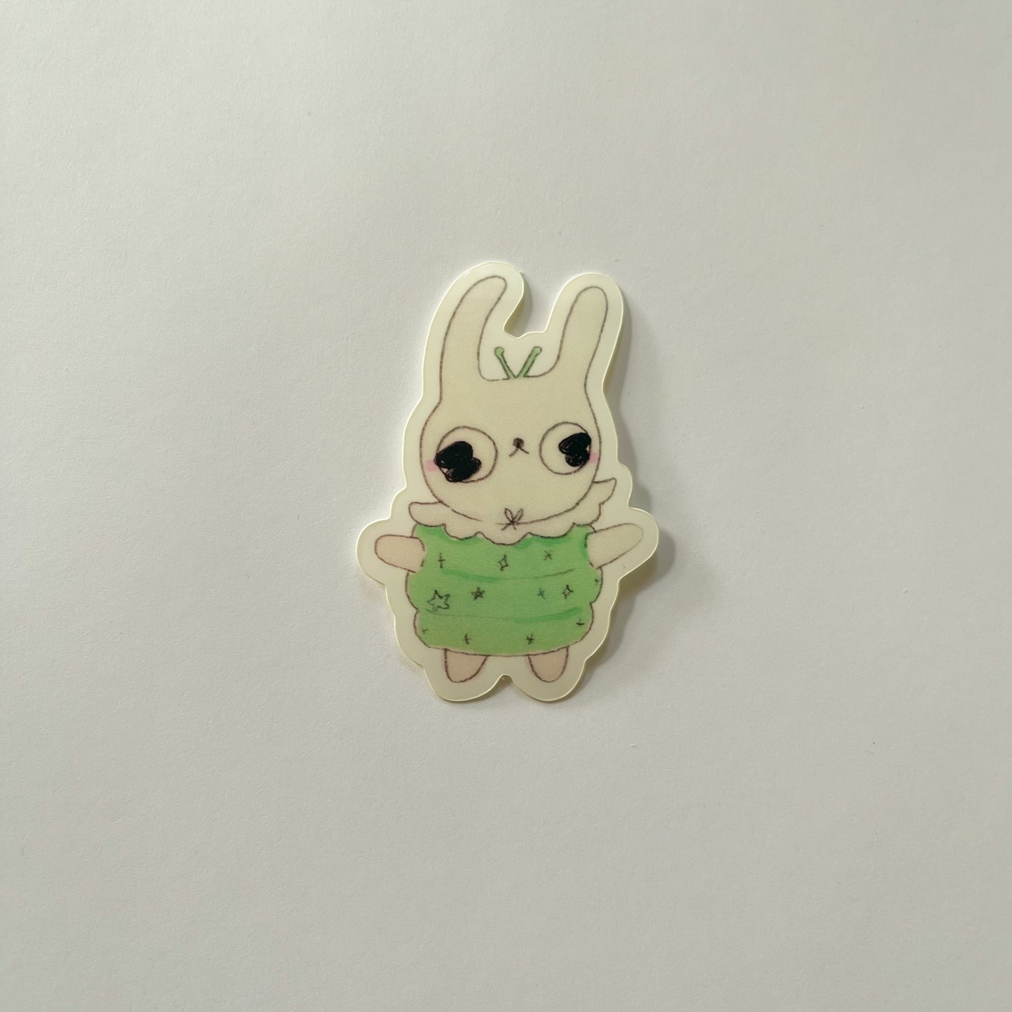 Glow Worm Phoebe Bunny Sticker