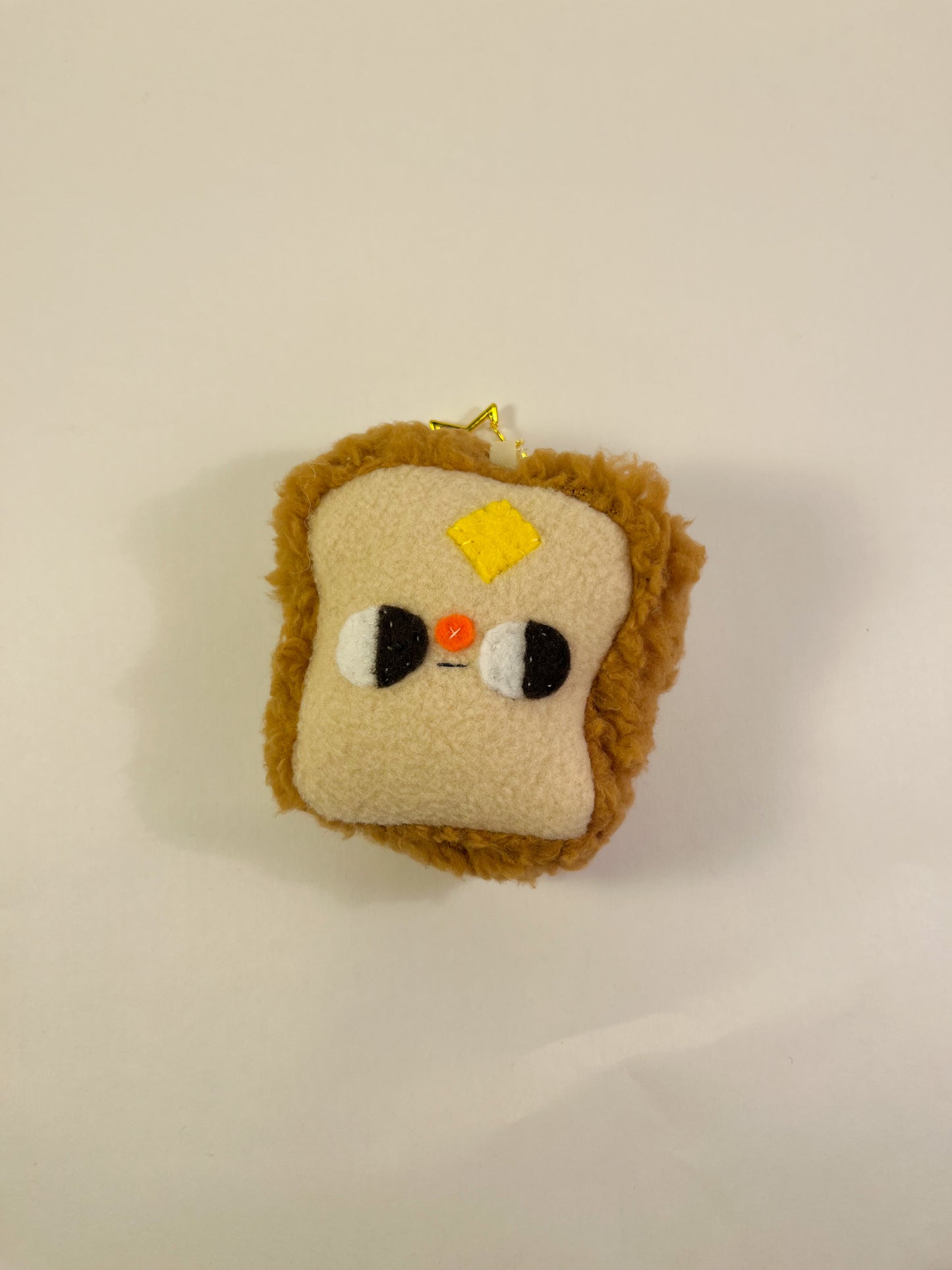 BUTTERED TOAST #5 - Clunky Plush Keychain