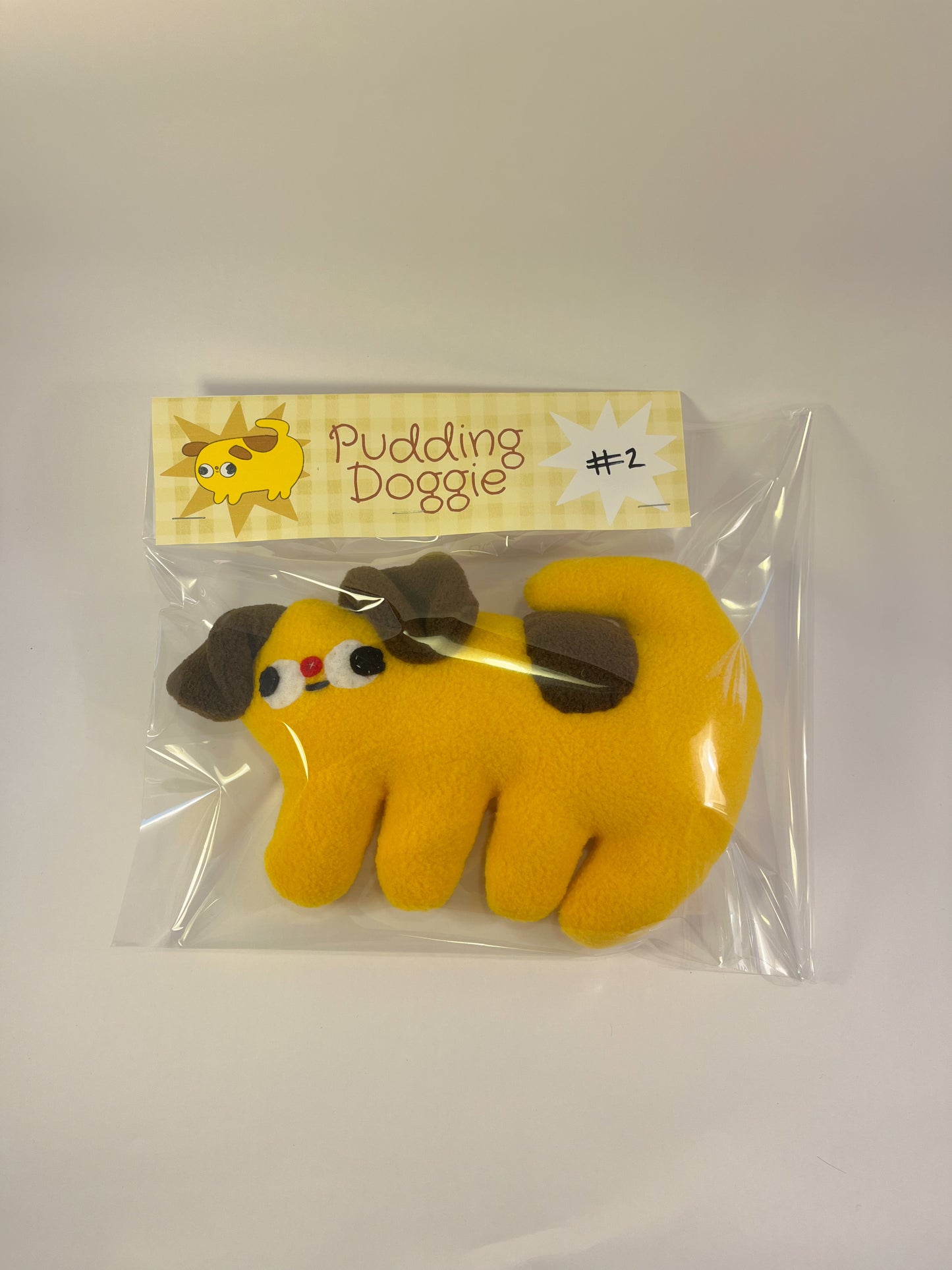 Pudding Doggie #2 - Clunky Plush Collectible