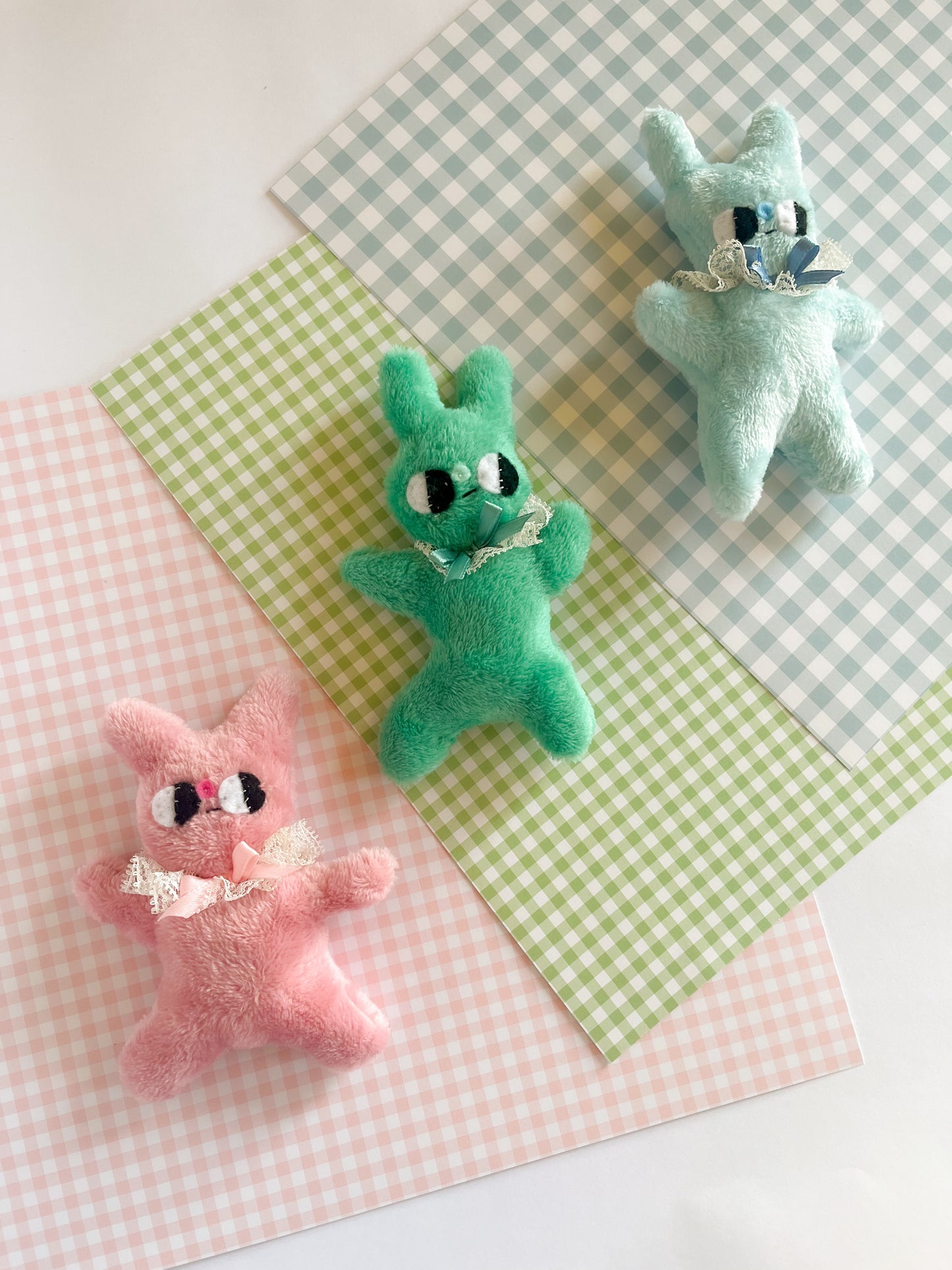 Minty Bun Bun - Mini Clunky Plush Collectible