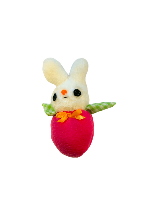 Plum Bunny Jr. - Clunky Plush Keychain