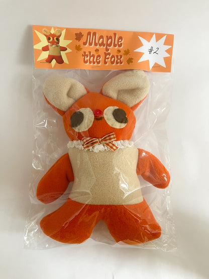 #2 Maple the Fox - Clunky Plush Collectible