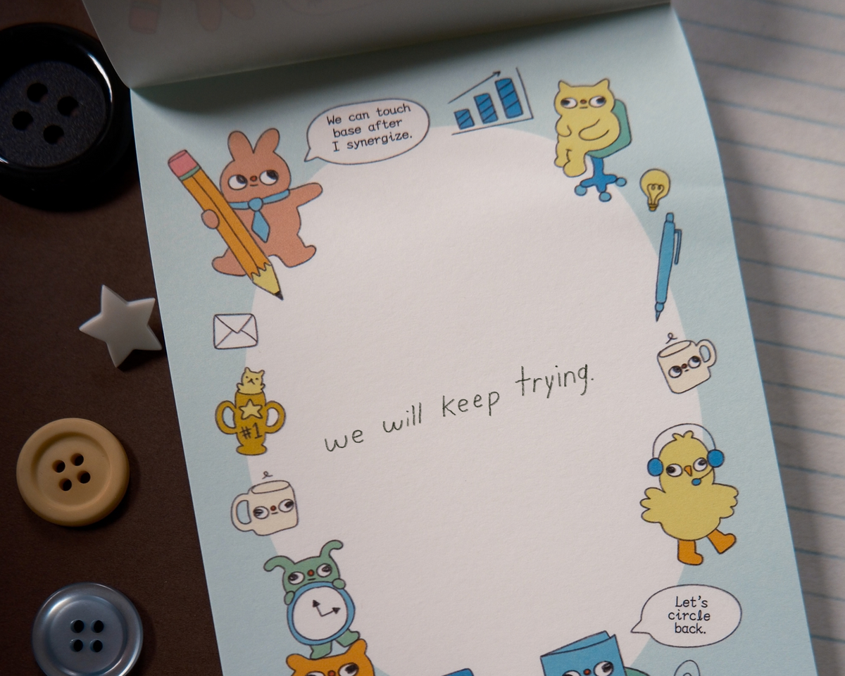 Productive Office Memo Pad
