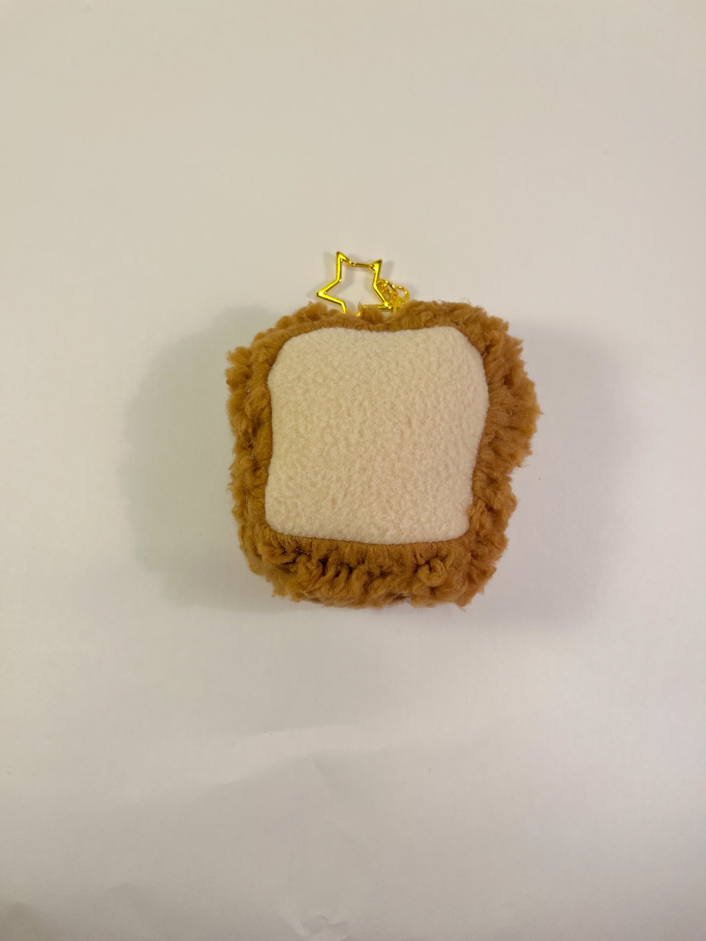 BUTTERED TOAST #5 - Clunky Plush Keychain