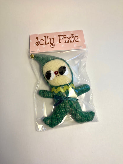 Jolly Pixie #2 - Mini Clunky Plush Collectible