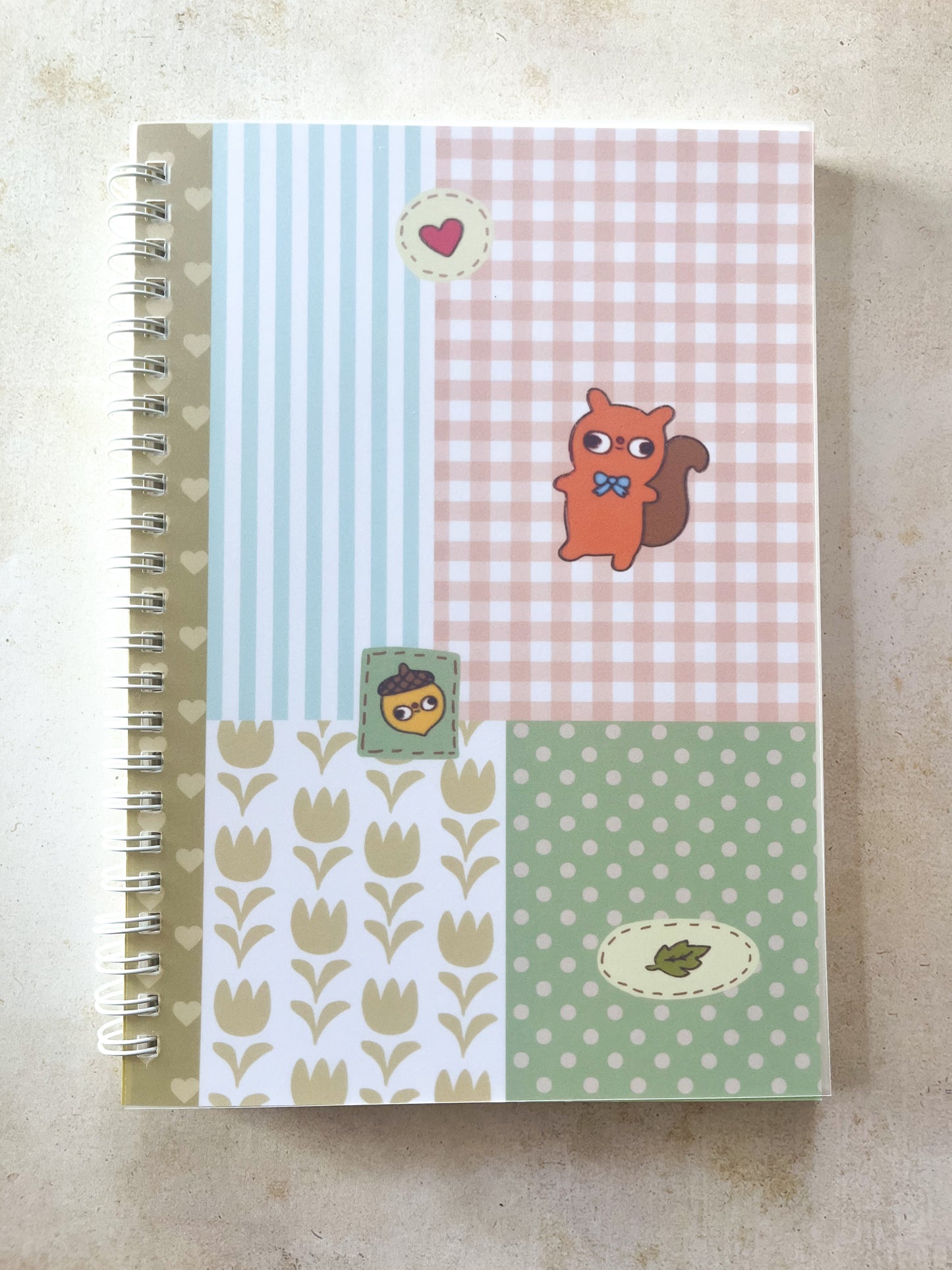 Forest Polka-dot Friends - Blank Journal