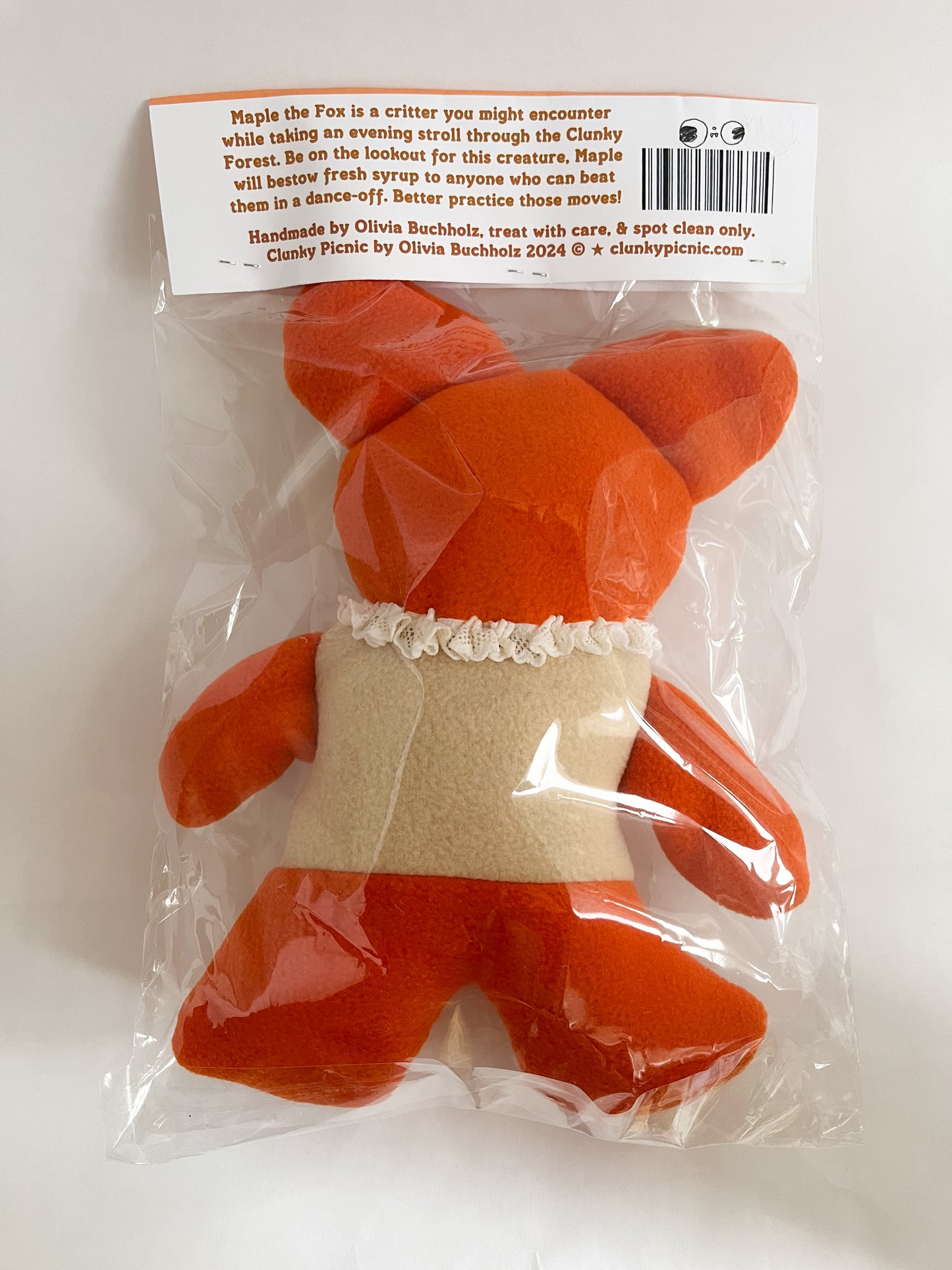 #2 Maple the Fox - Clunky Plush Collectible