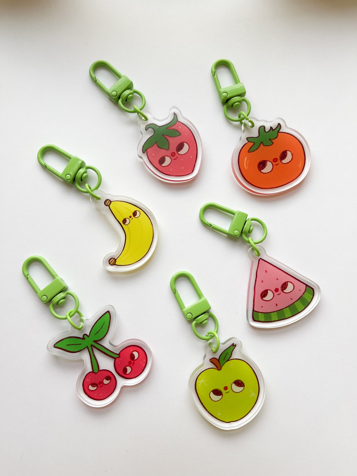 ~CLUNKY FRUITS~ MINI KEYCHAIN! MYSTERY BLIND BAG!