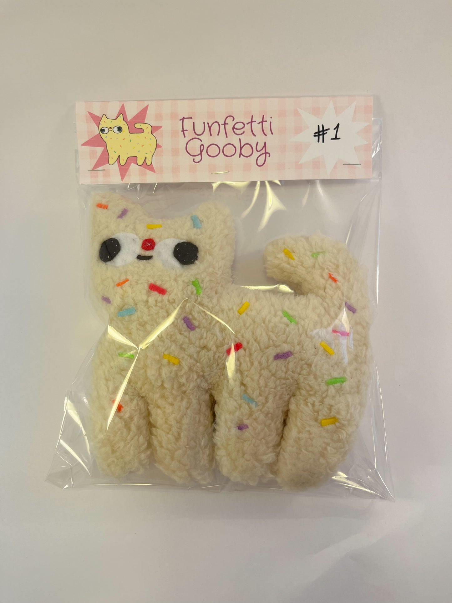 Funfetti Gooby #1 - Clunky Plush Collectible