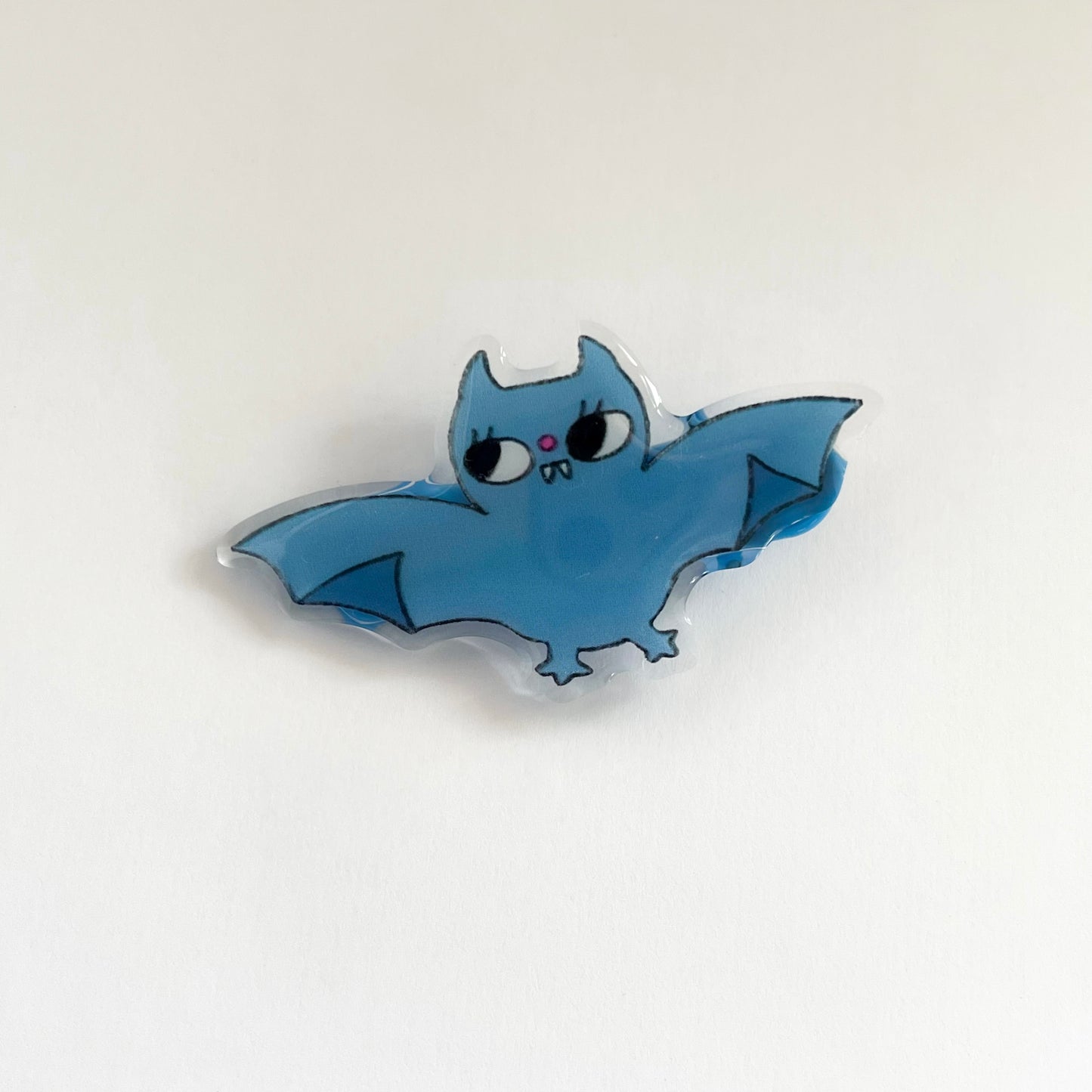 Blueberry Bat - Hair Clip