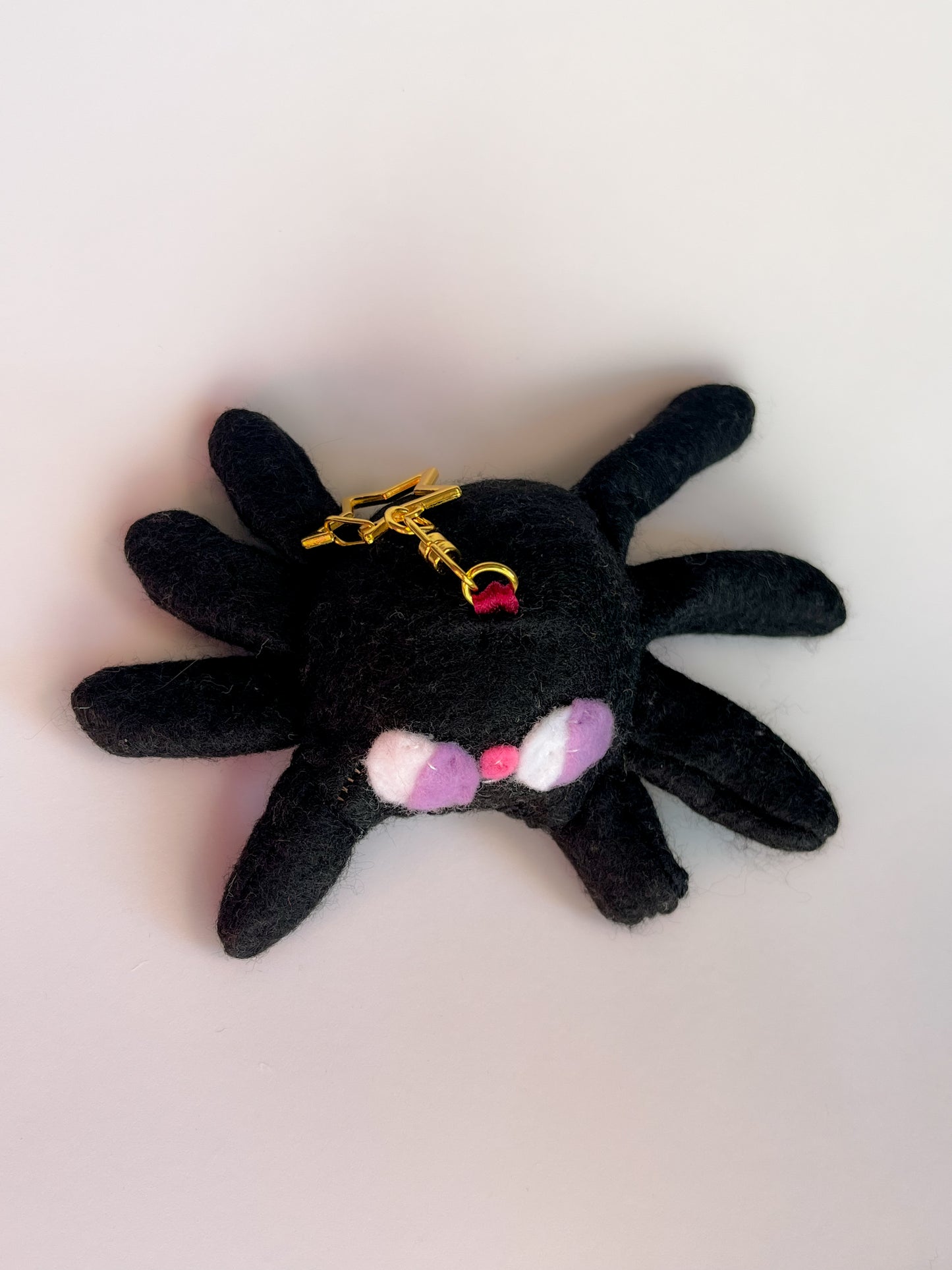 Spider Adorable #8 - Clunky Plush Keychain