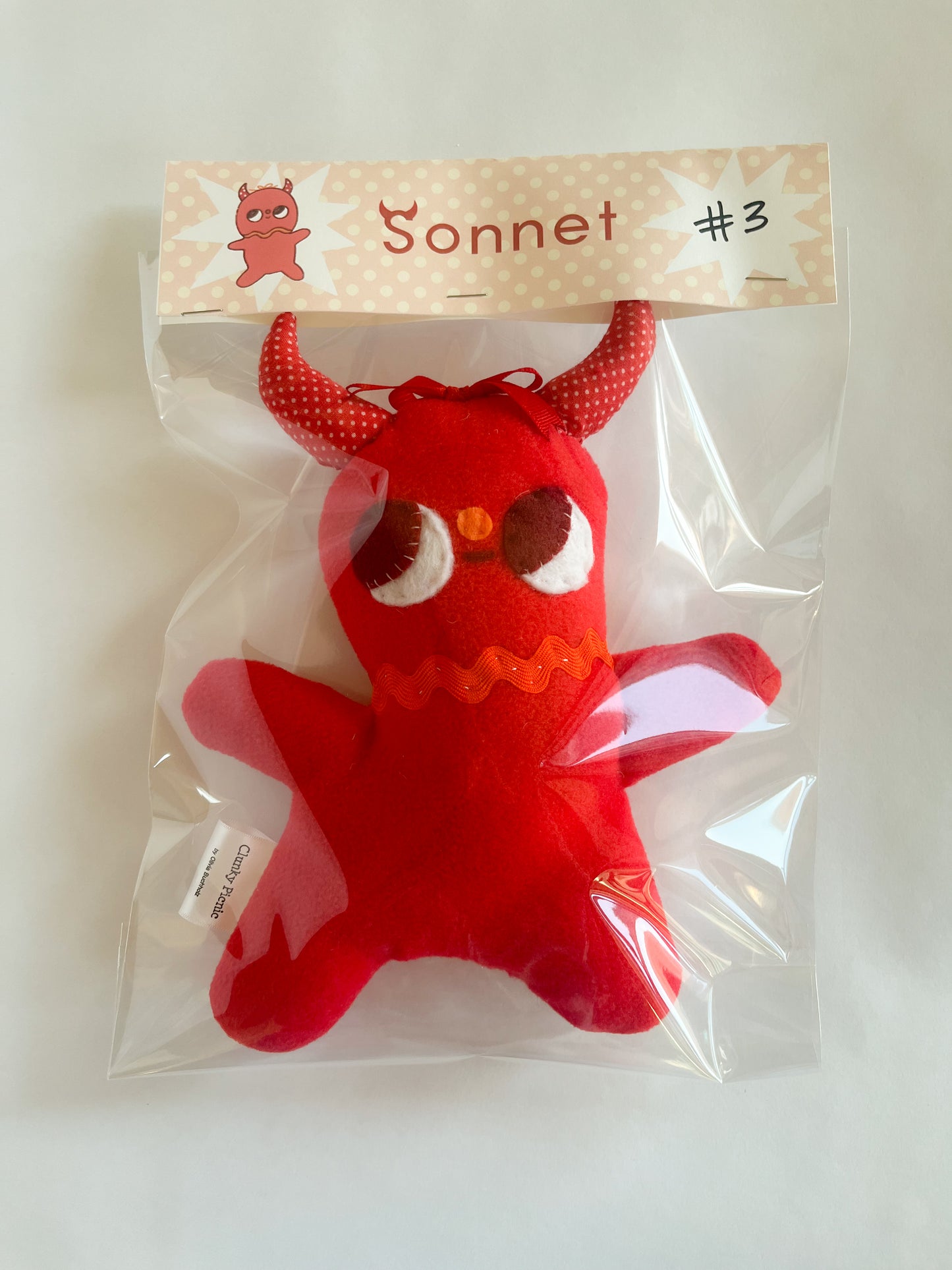 Sonnet #3 - Clunky Plush Collectible