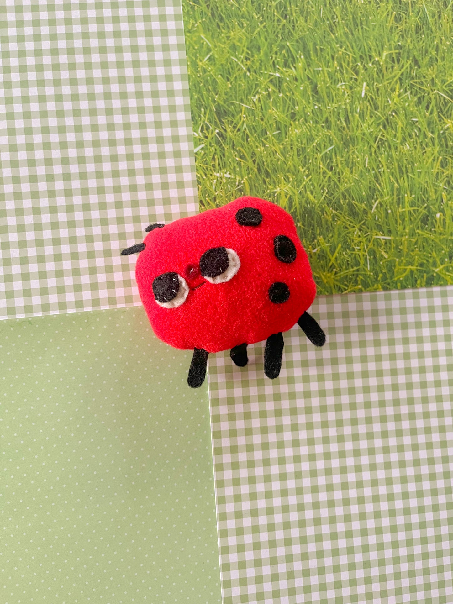 #2 Lady Bug - Mini Clunky Plush Collectible