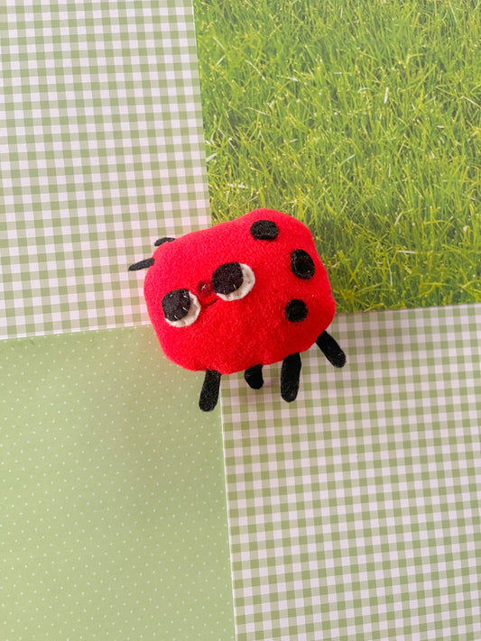 #2 Lady Bug - Mini Clunky Plush Collectible