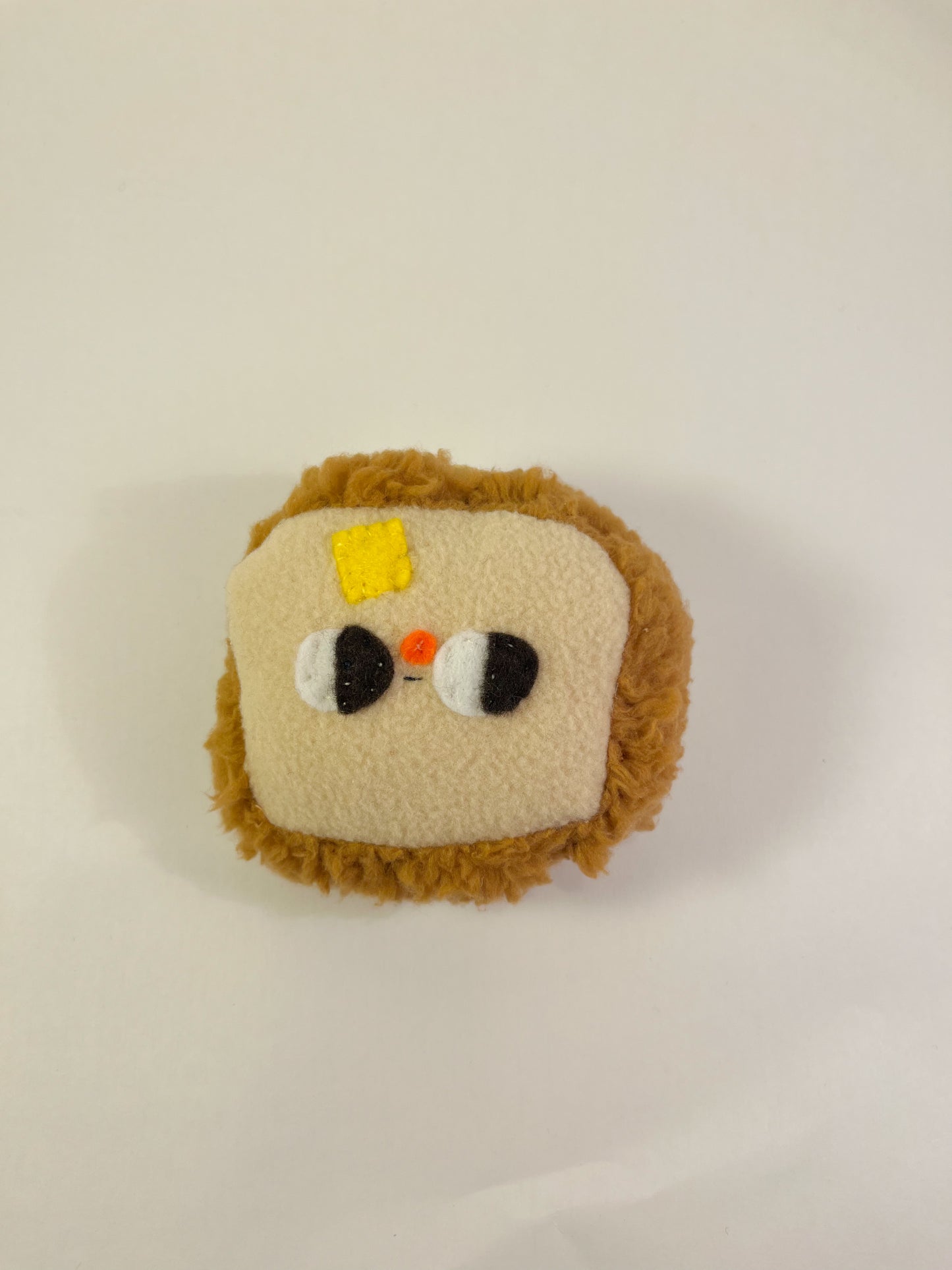 BUTTERED TOAST #1 - Clunky Plush Keychain