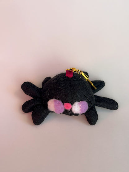 Spider Adorable #5 - Clunky Plush Keychain