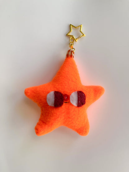 Spooky Starlie #2 - Clunky Plush Keychain