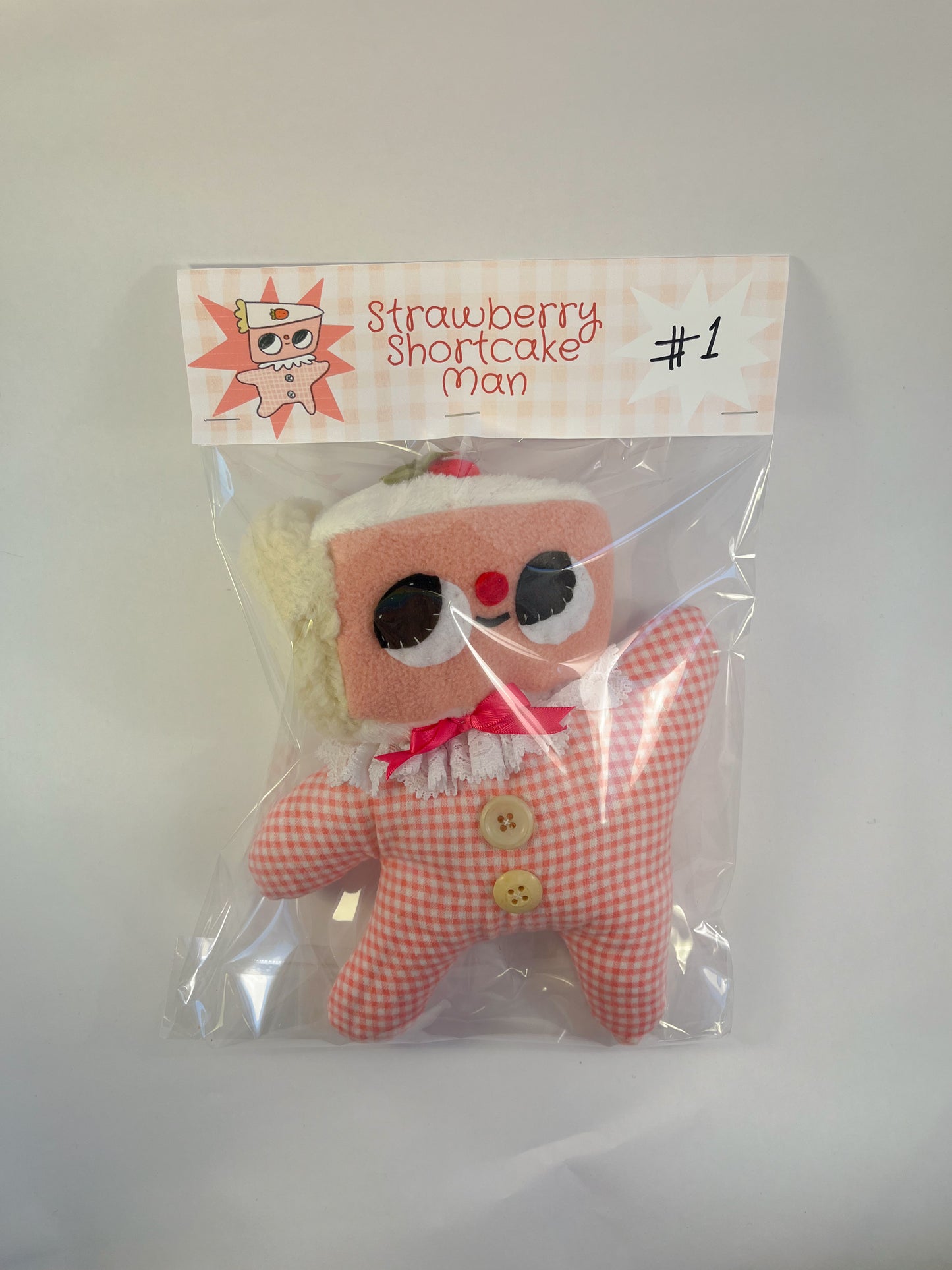 Strawberry Shortcake Man - Clunky Plush Collectible