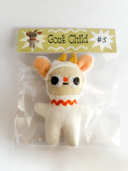 Goat Child #3 - Clunky Plush Collectible