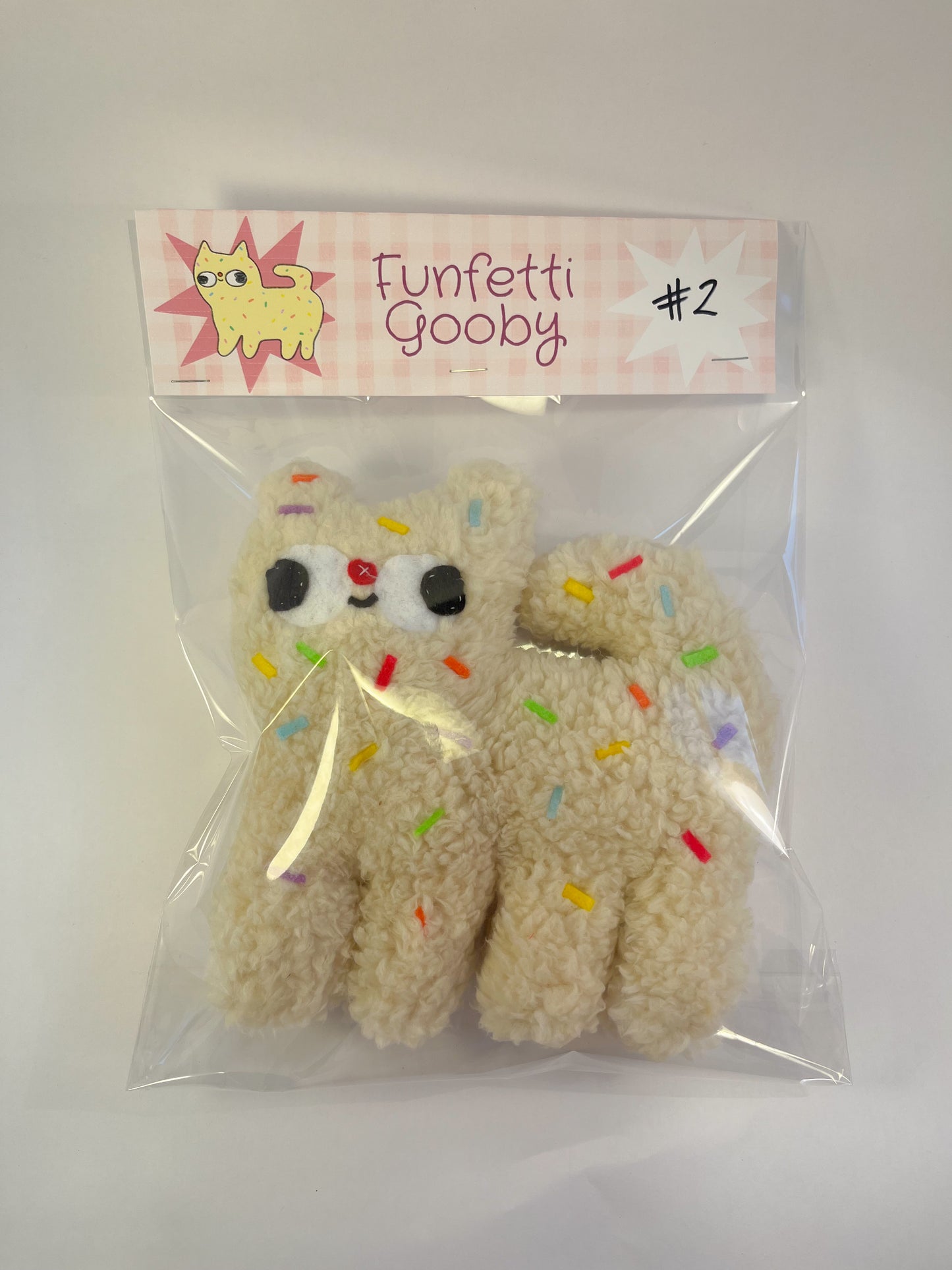 Funfetti Gooby #2 - Clunky Plush Collectible