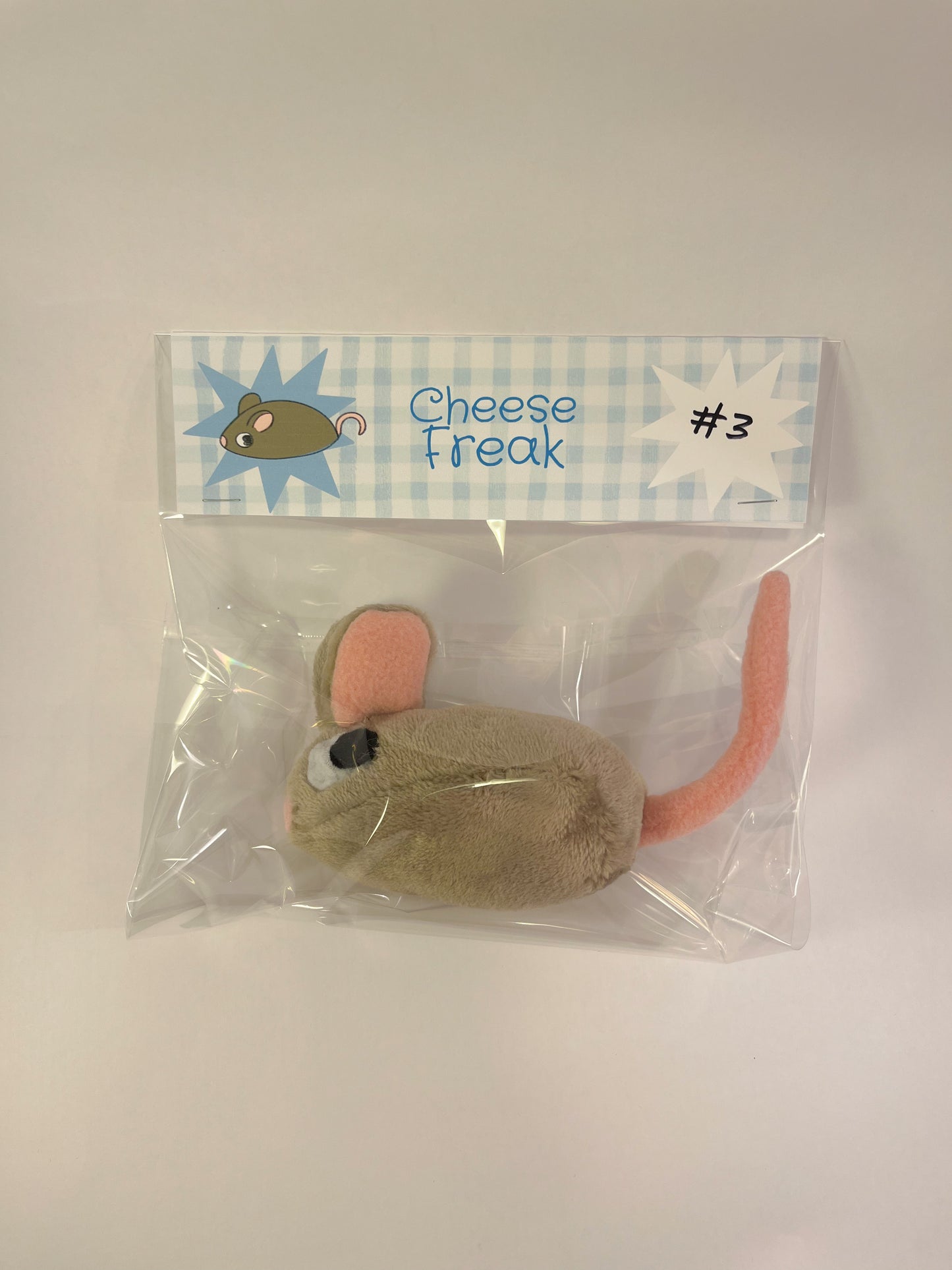 Cheese Freak #3 - Clunky Plush Mini Pal