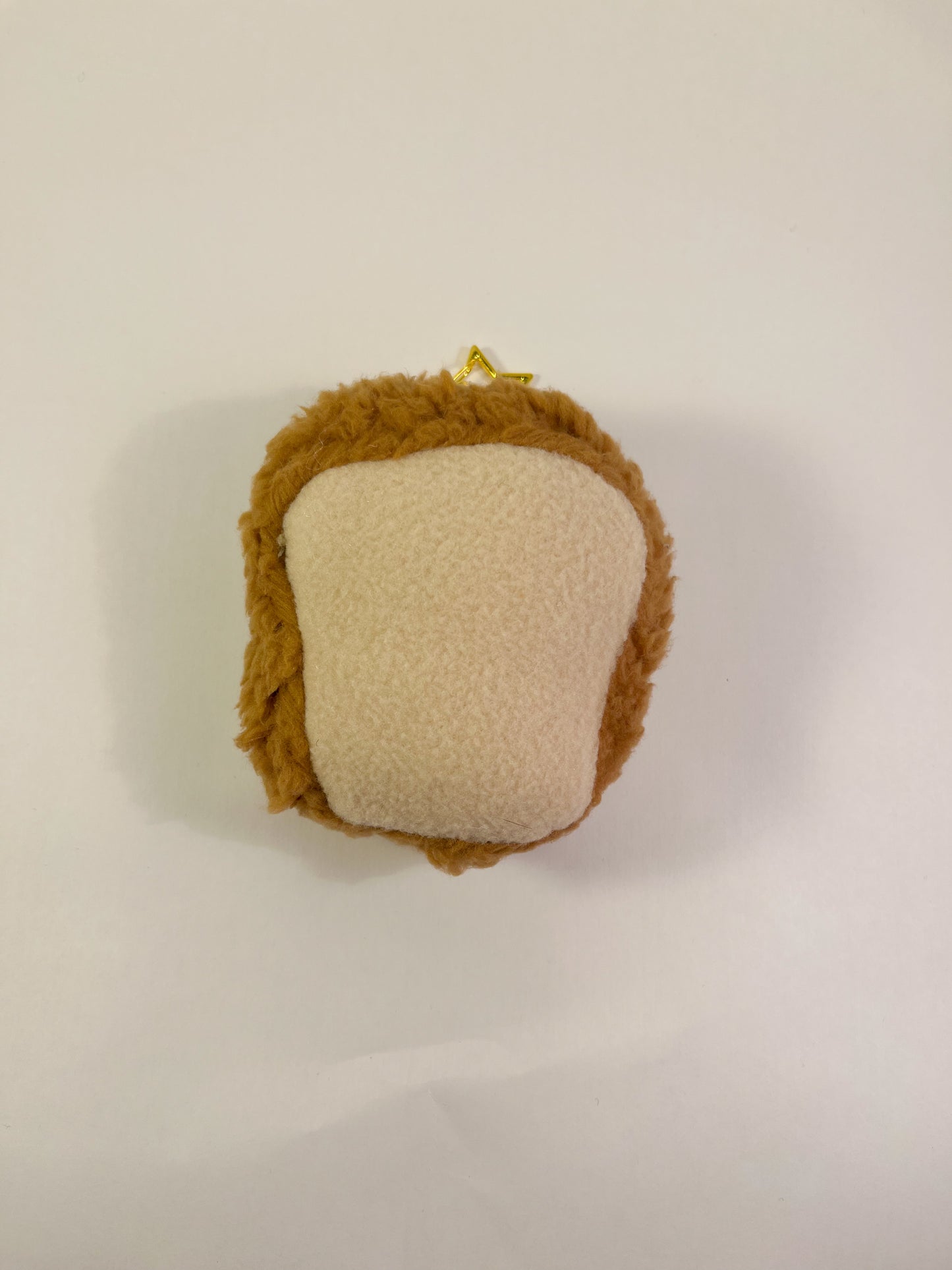 BUTTERED TOAST #3 - Clunky Plush Keychain