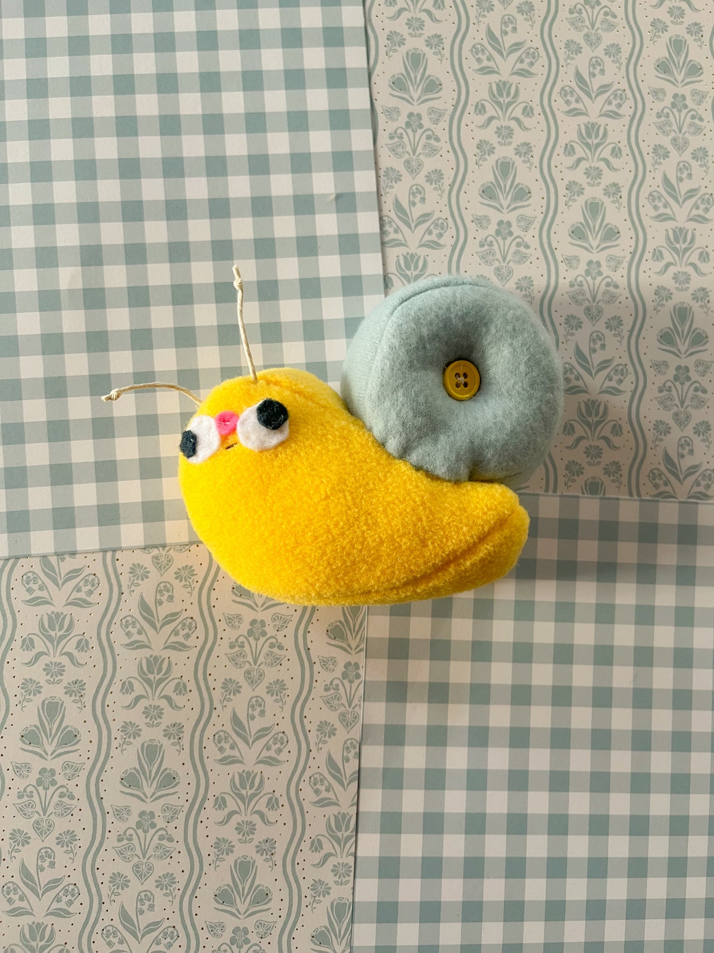 #3 Snail Friend - Mini Clunky Plush Collectible