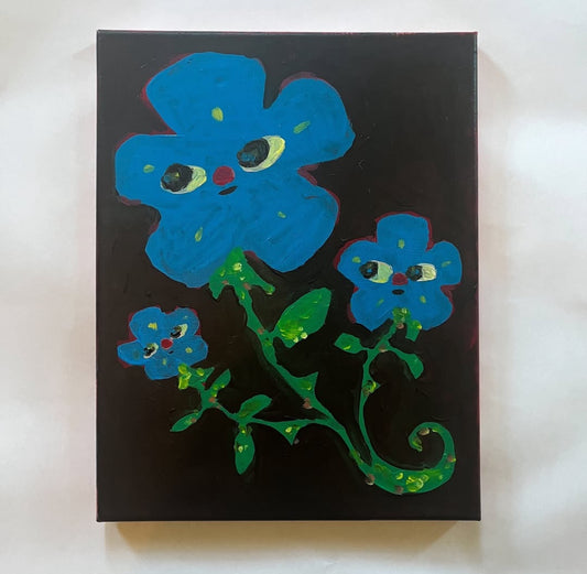 Forget Me Nots - Original Painting