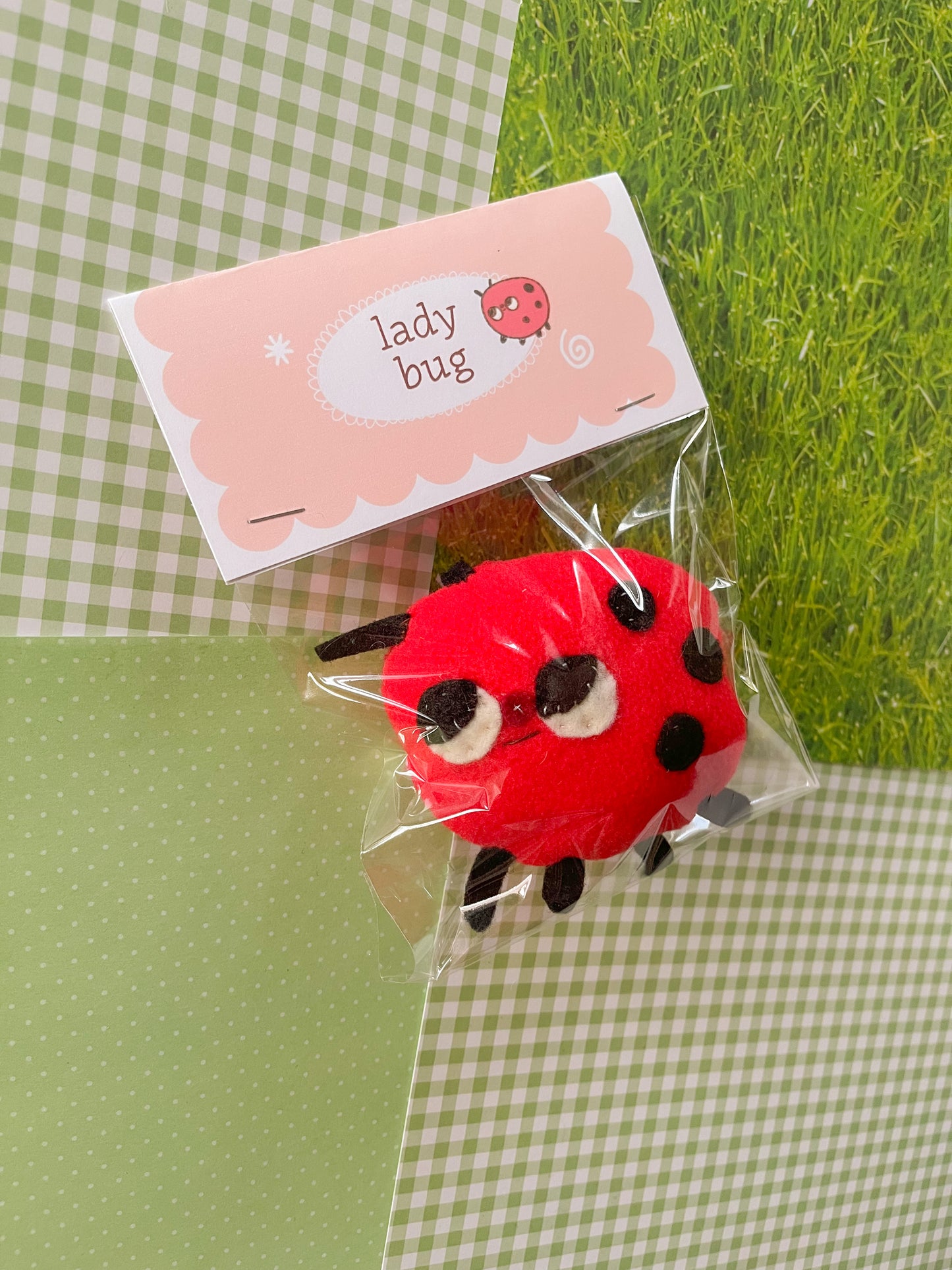 #1 Lady Bug - Mini Clunky Plush Collectible