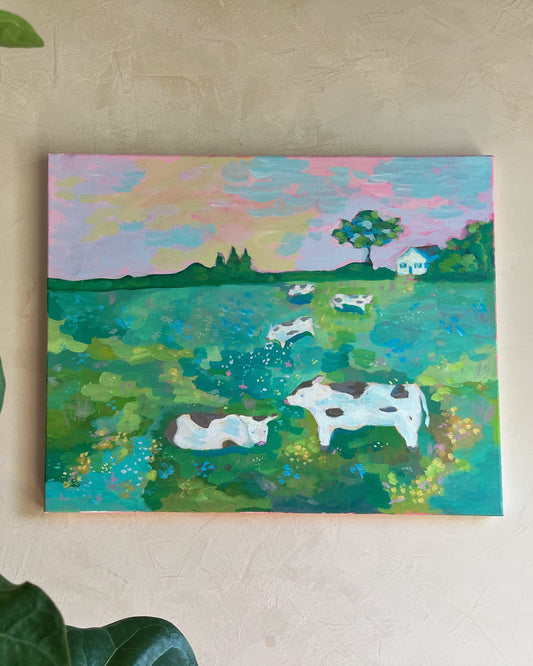 What June Smells Like - Original Painting