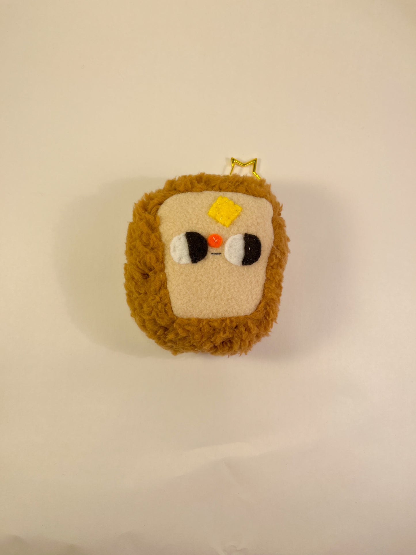 BUTTERED TOAST #3 - Clunky Plush Keychain