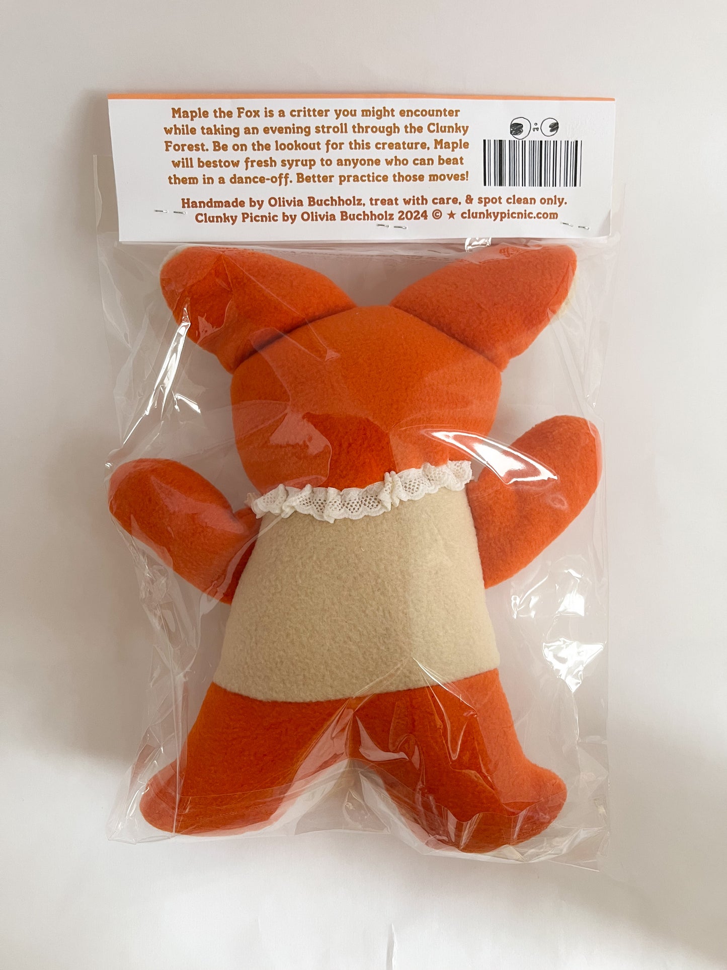 #4 Maple the Fox - Clunky Plush Collectible