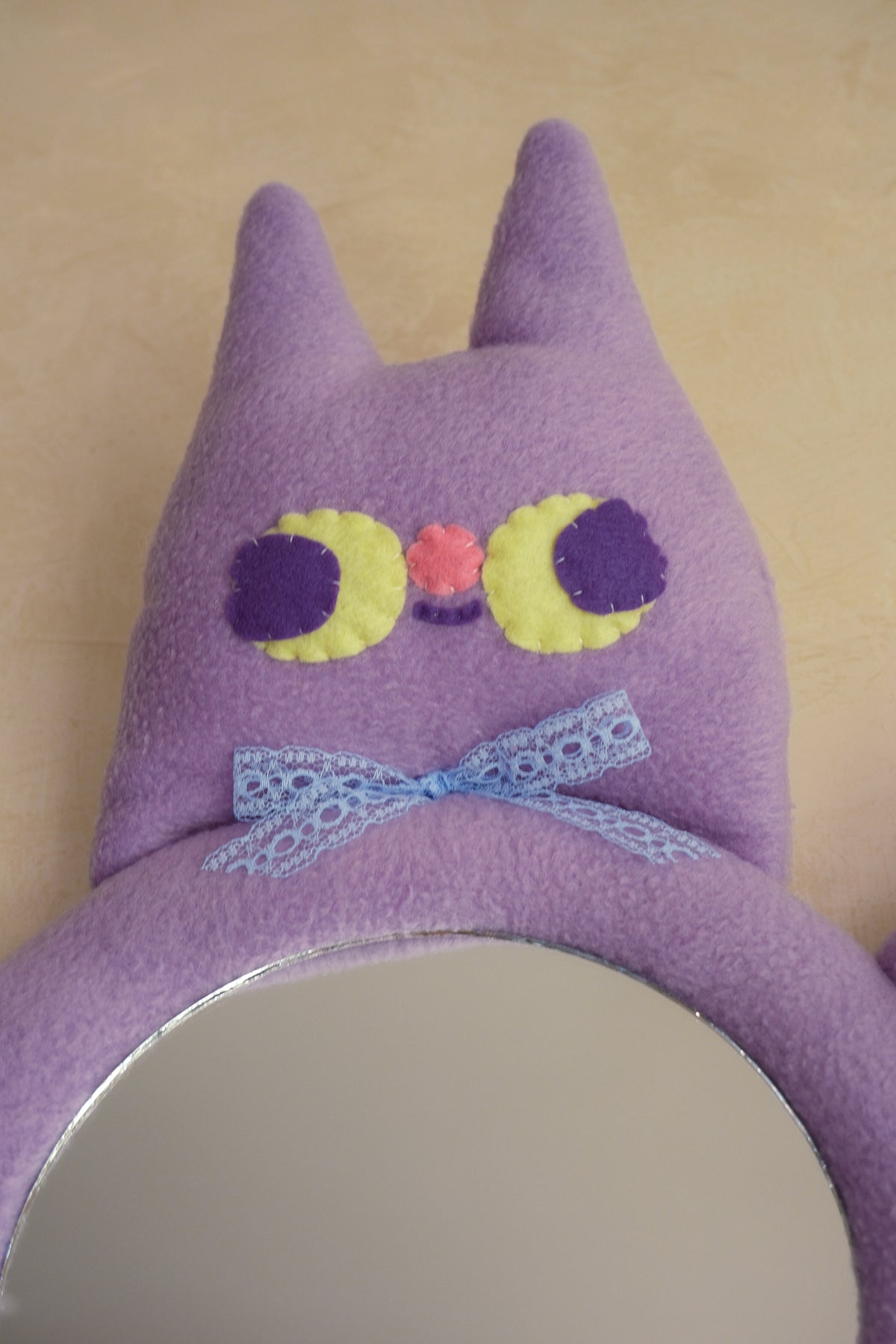 Witchy Lilac Bat • Clunky Picnic Plush Mirror