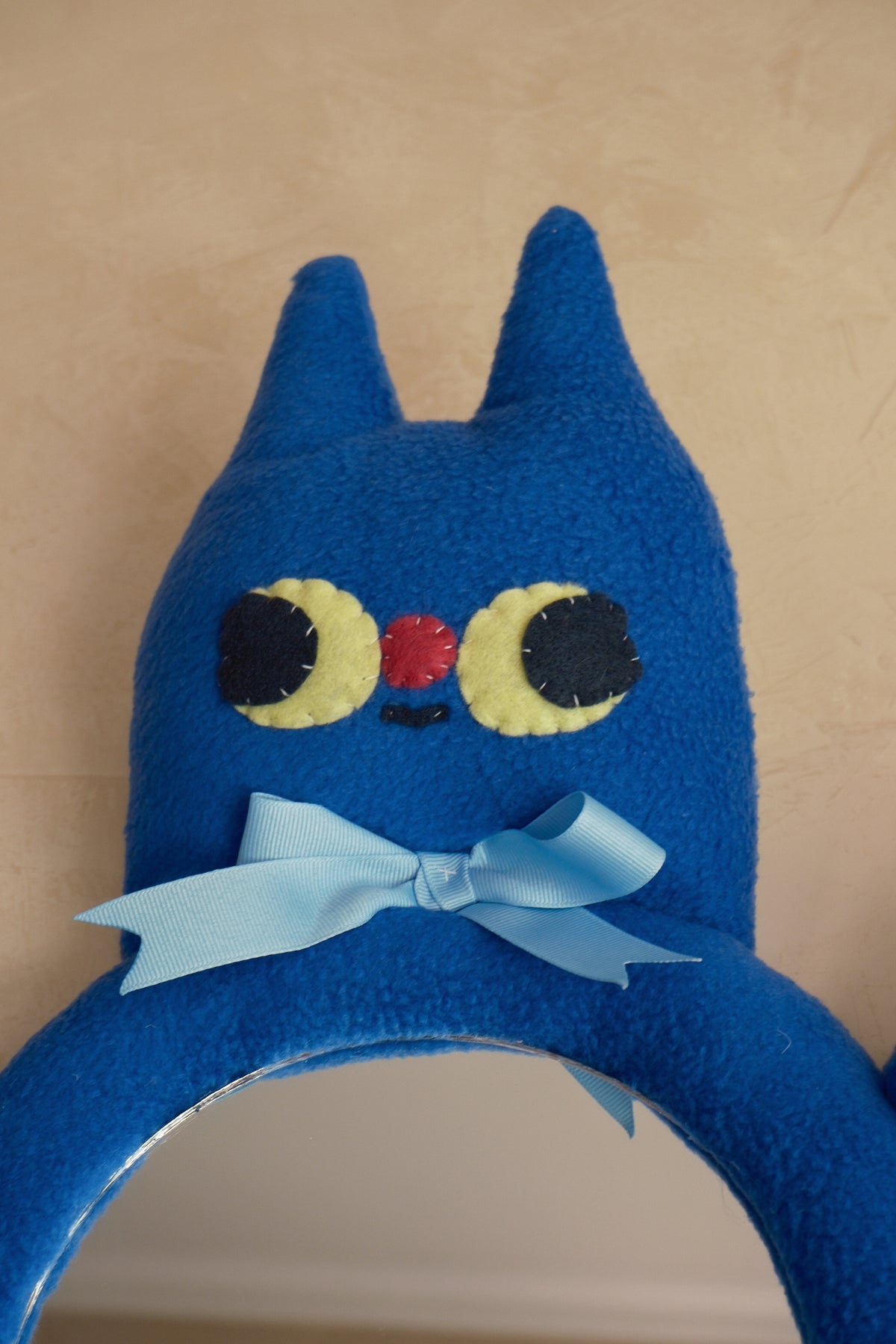 Night Sky Blue Bat • Clunky Picnic Plush Mirror