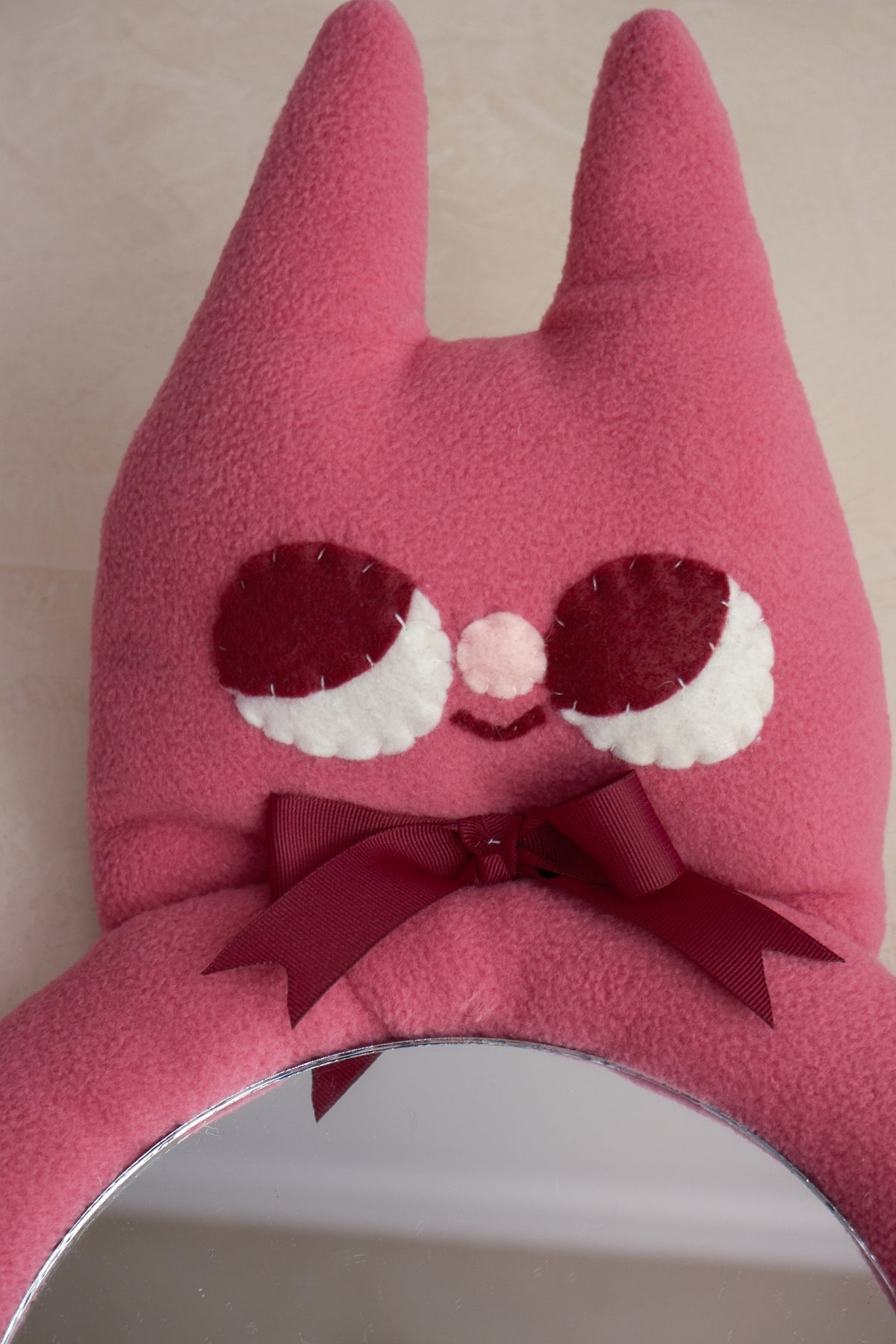 Ghoulish Rose Bat • Clunky Picnic Plush Mirror