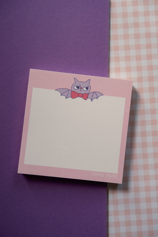Lilac Bat Notepad