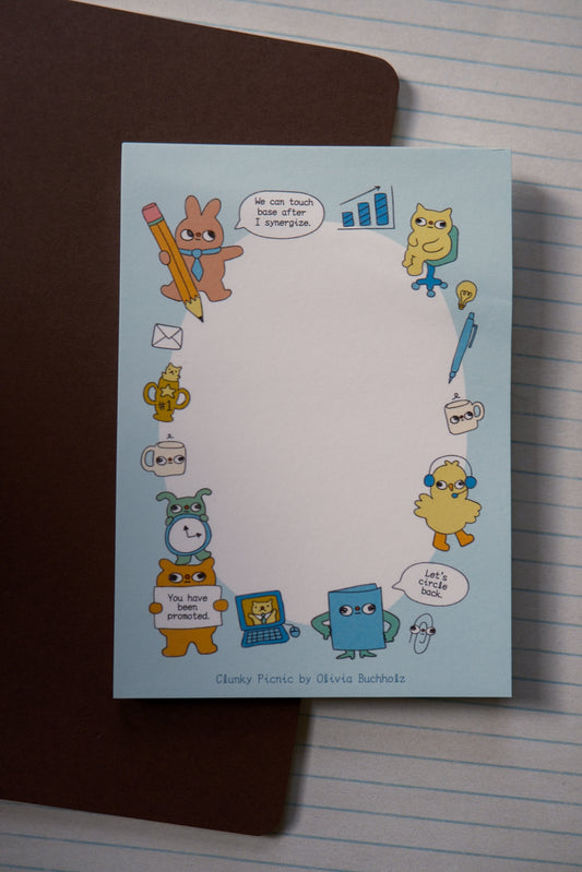 Productive Office Memo Pad
