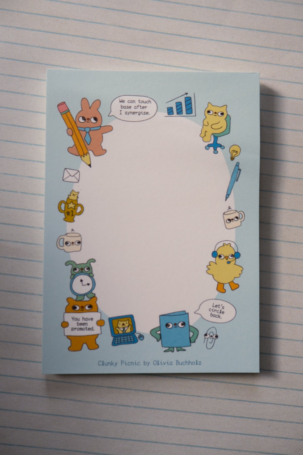 Productive Office Memo Pad