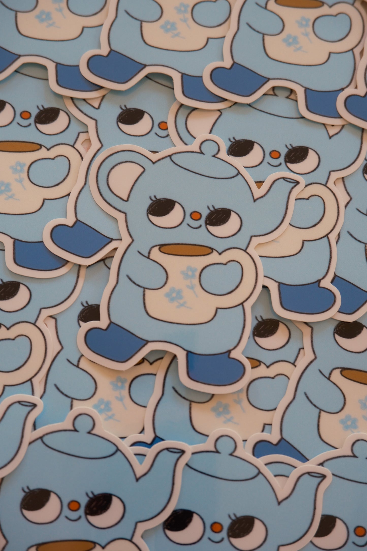 Cozy Teacup Sticker