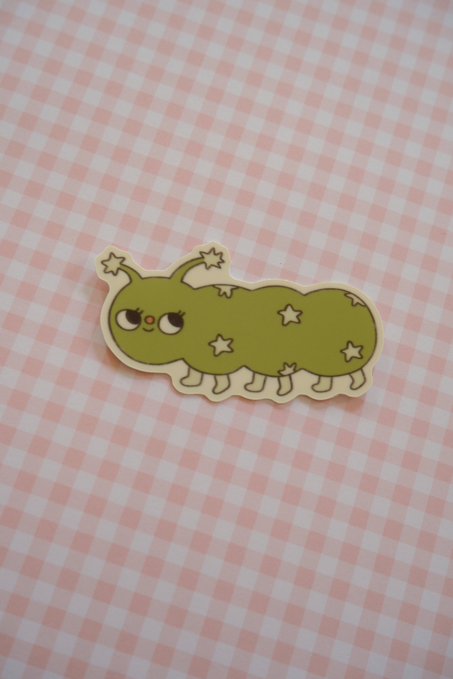 Glow Worm Sticker - Glows in the Dark!!!