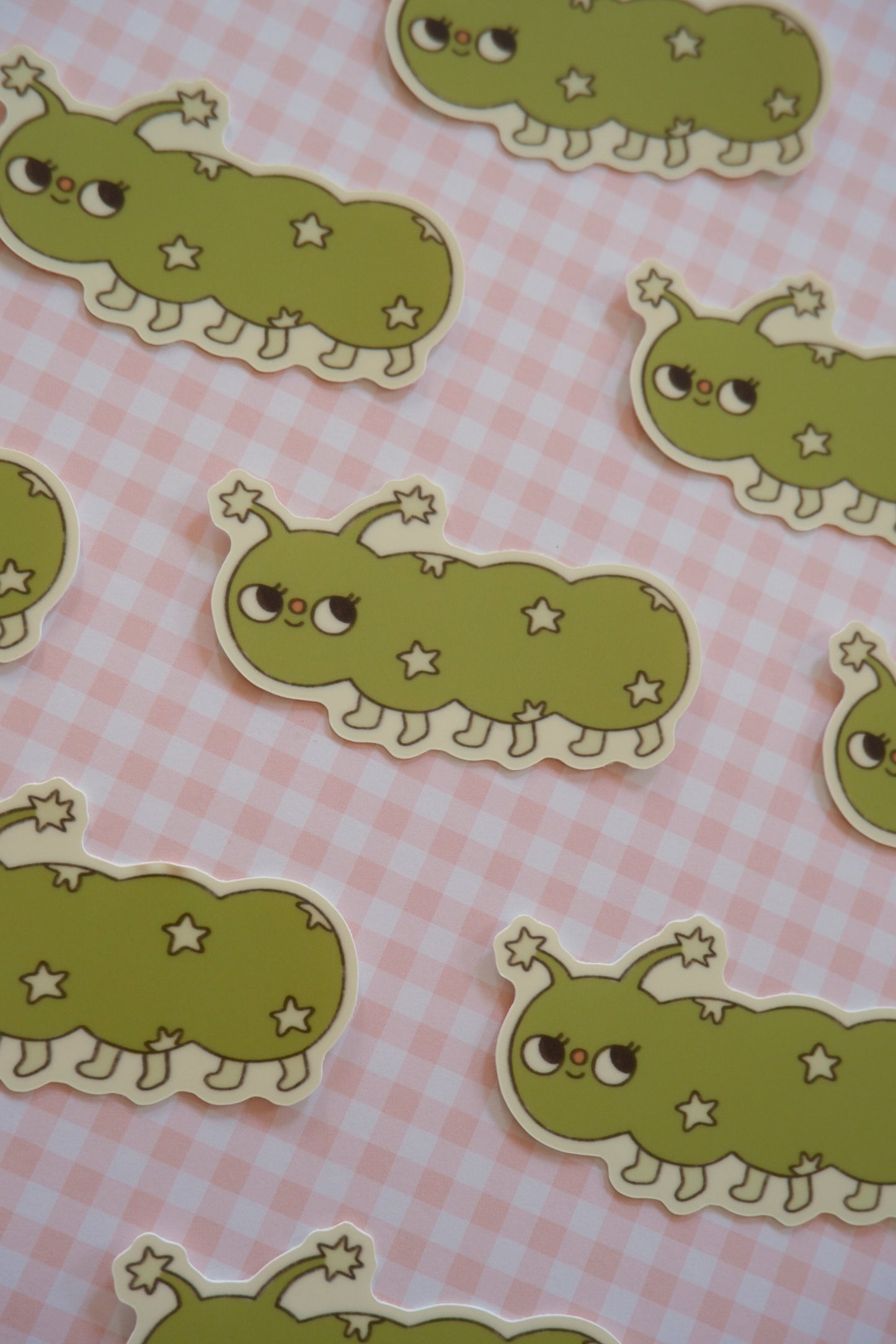 Glow Worm Sticker - Glows in the Dark!!!